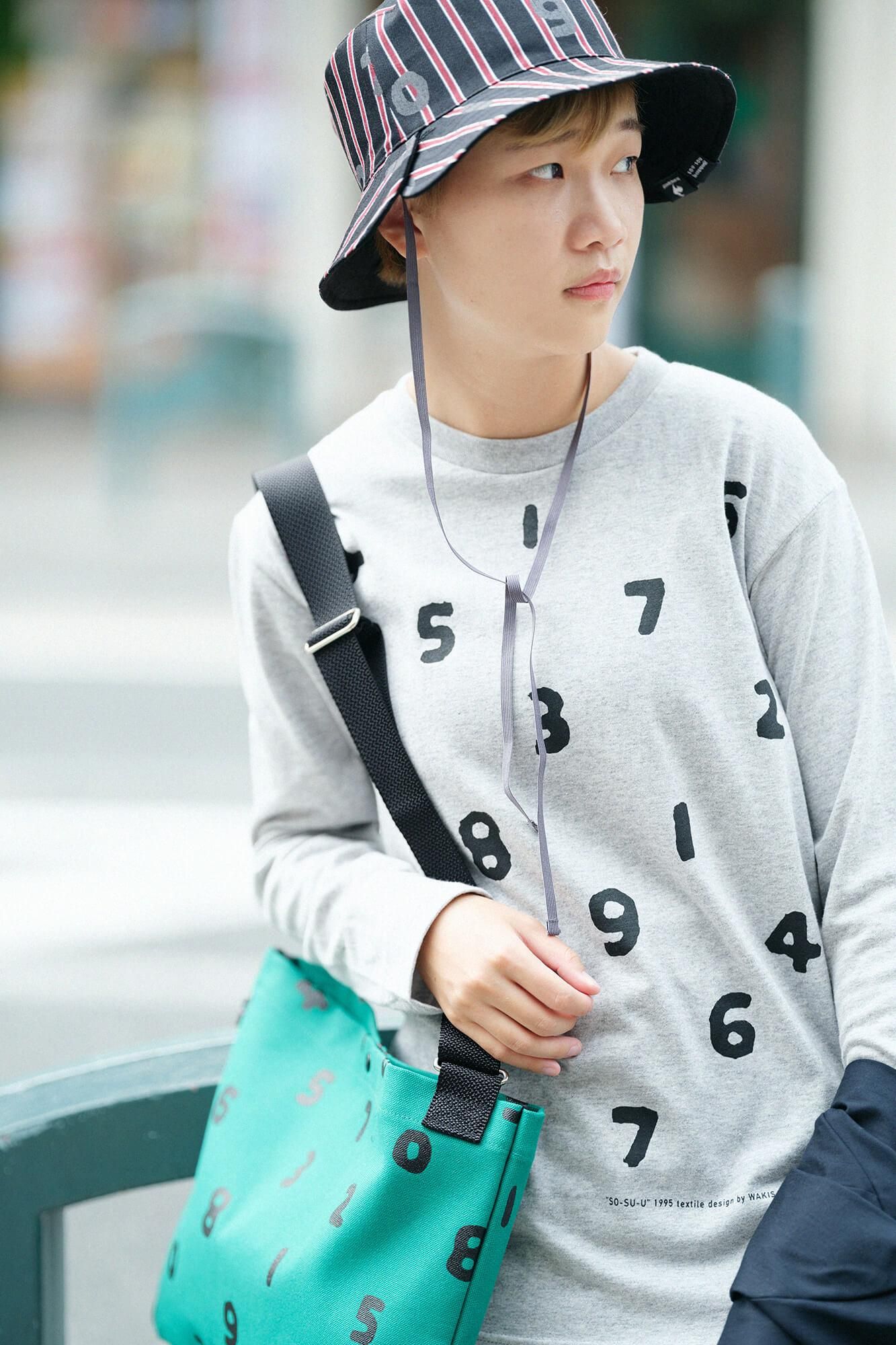 SO-SU-U 長袖Tシャツ2 [5.6]／ヘザーグレー