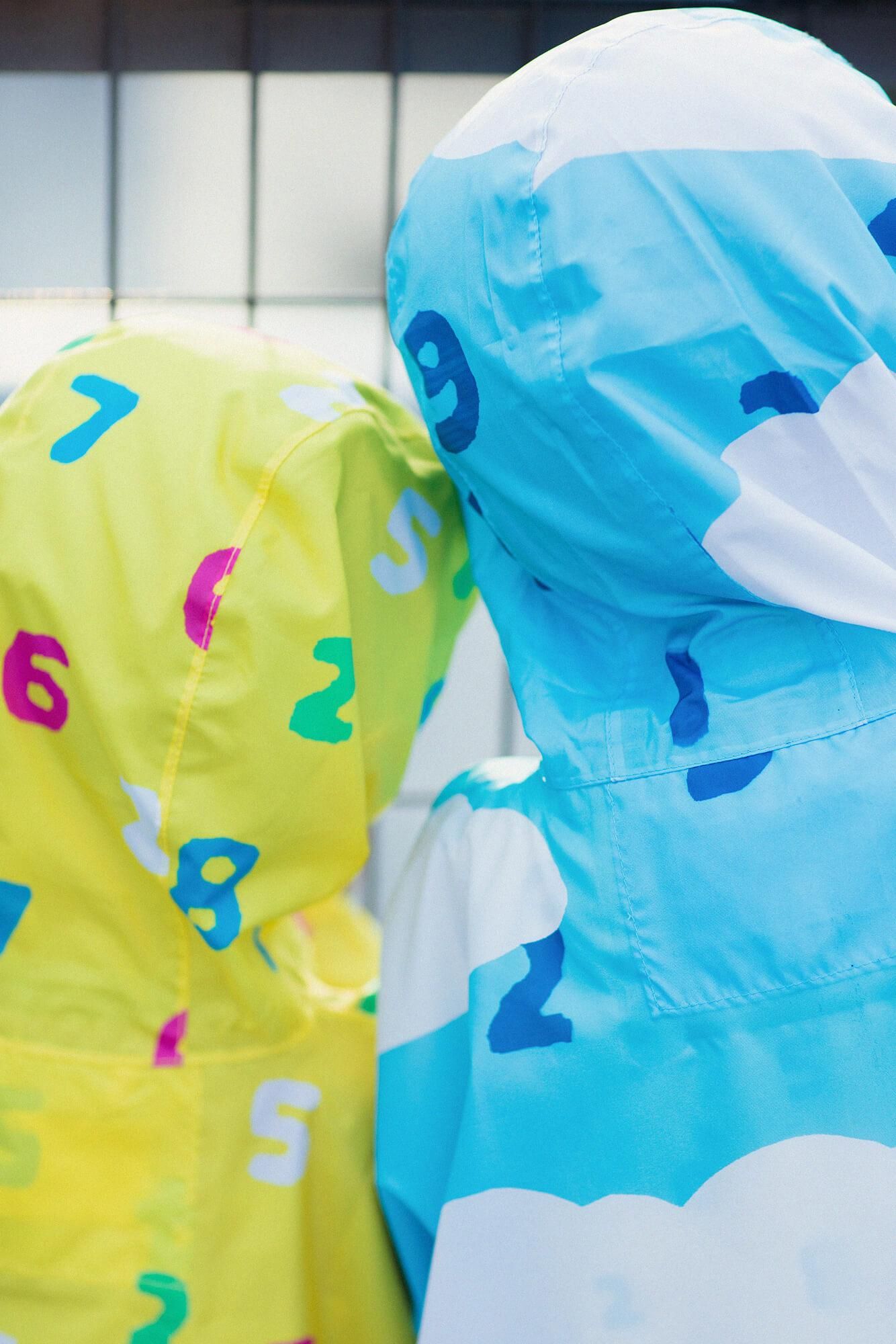 ●台湾7-11SOU・SOU 孩子们下雨雨披/so-u和云