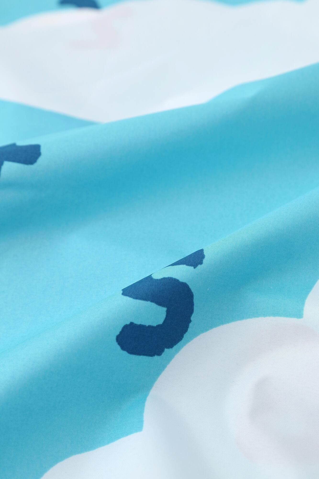 ○台湾セブン-イレブン×SOU・SOU キッズレインポンチョ／SO-SU-Uと雲