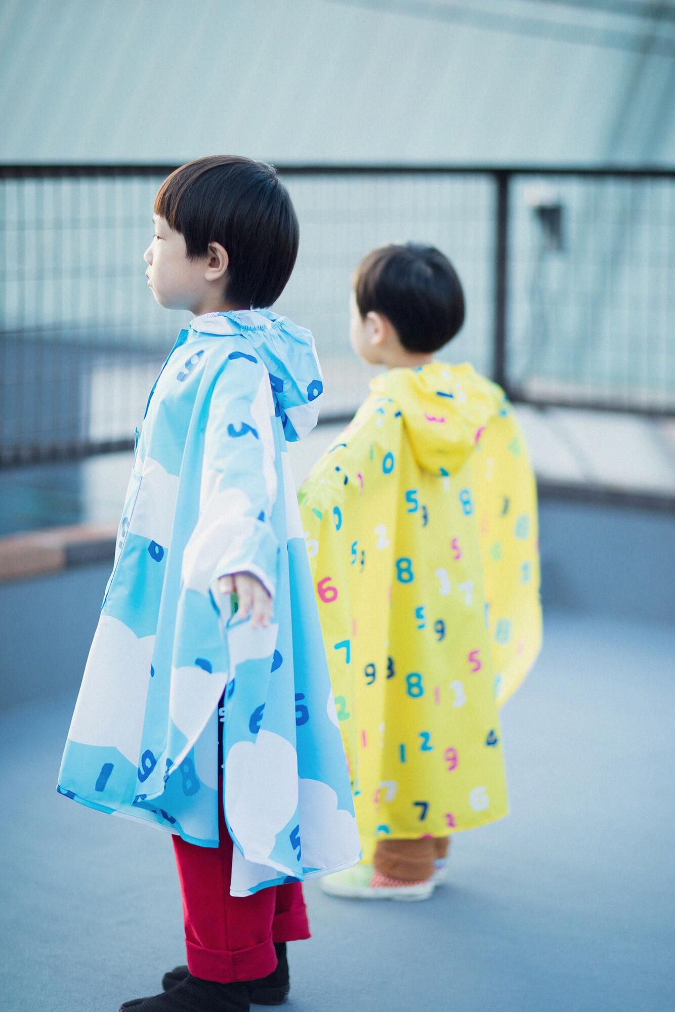 ●台灣 7-ELEVEN×SOU・SOU  兒童雨衣 ／SO-SU-U十數 昆