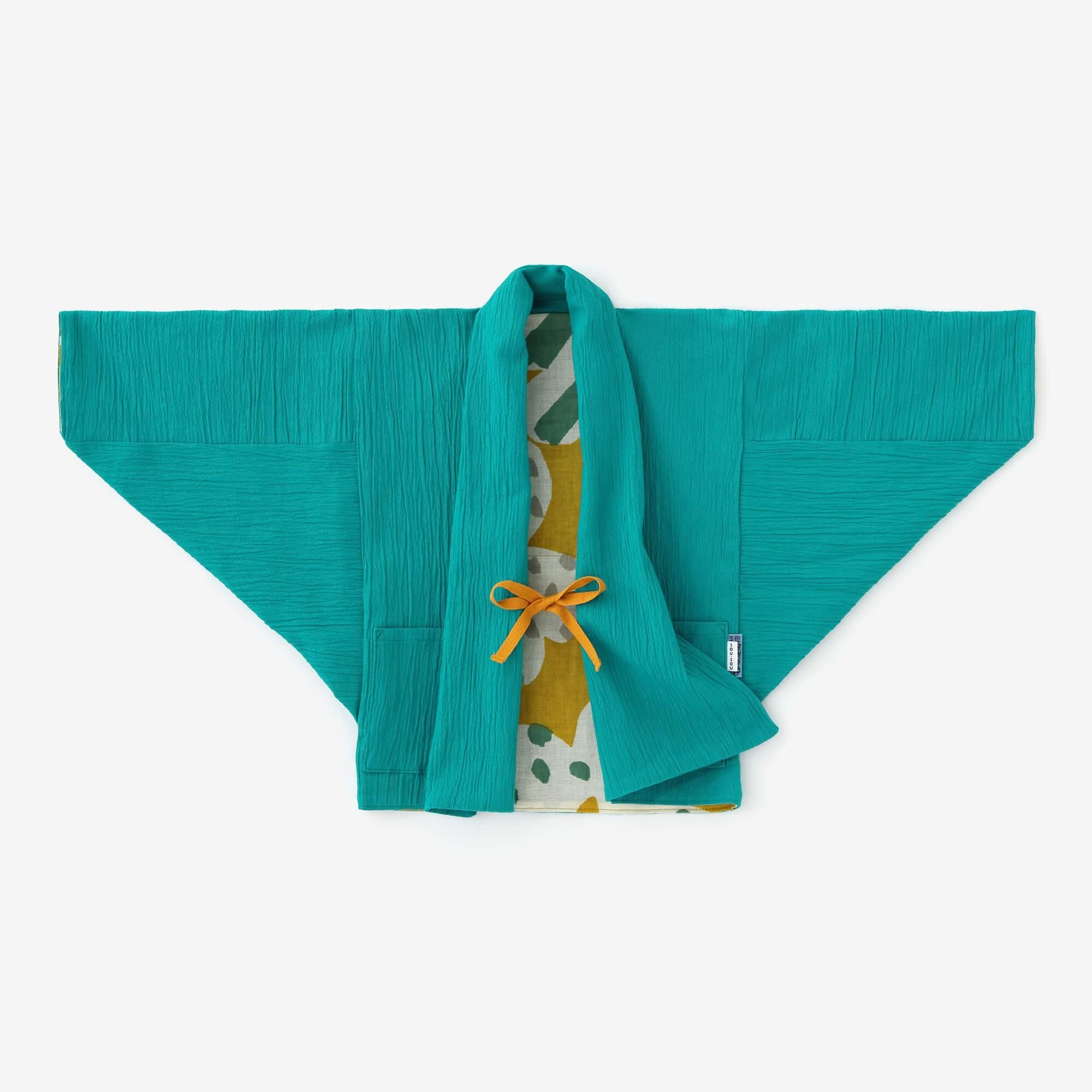 ●takashima chijimi 20/10儿童shirisode/绿色X