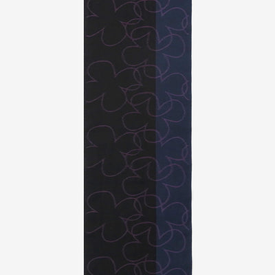 Textile sold in cuts (Kurume Kasuri) / Happiness Black＜50cm＞