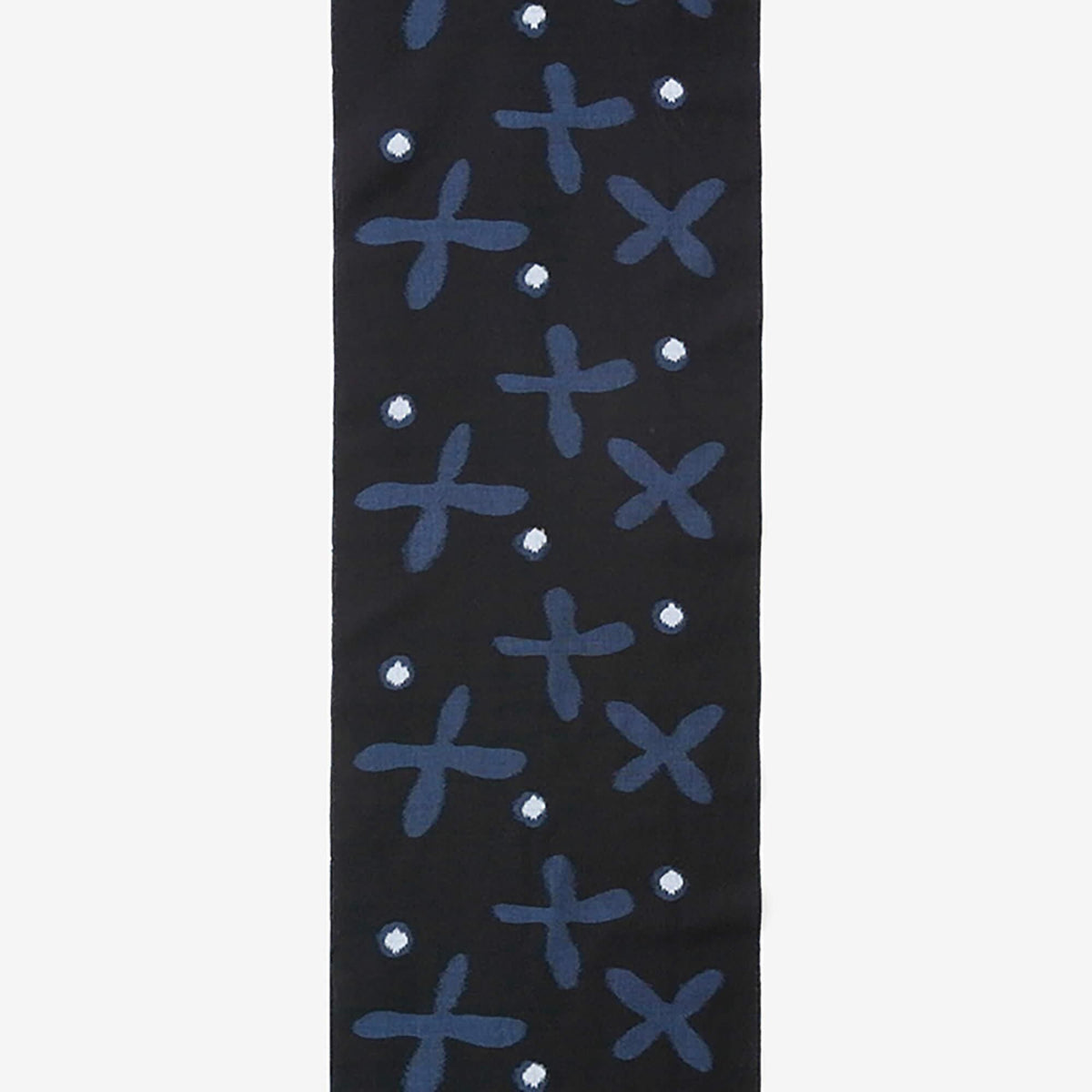 テキスタイル計り売り （久留米絣）／すずしろ草 濃紺（のうこん