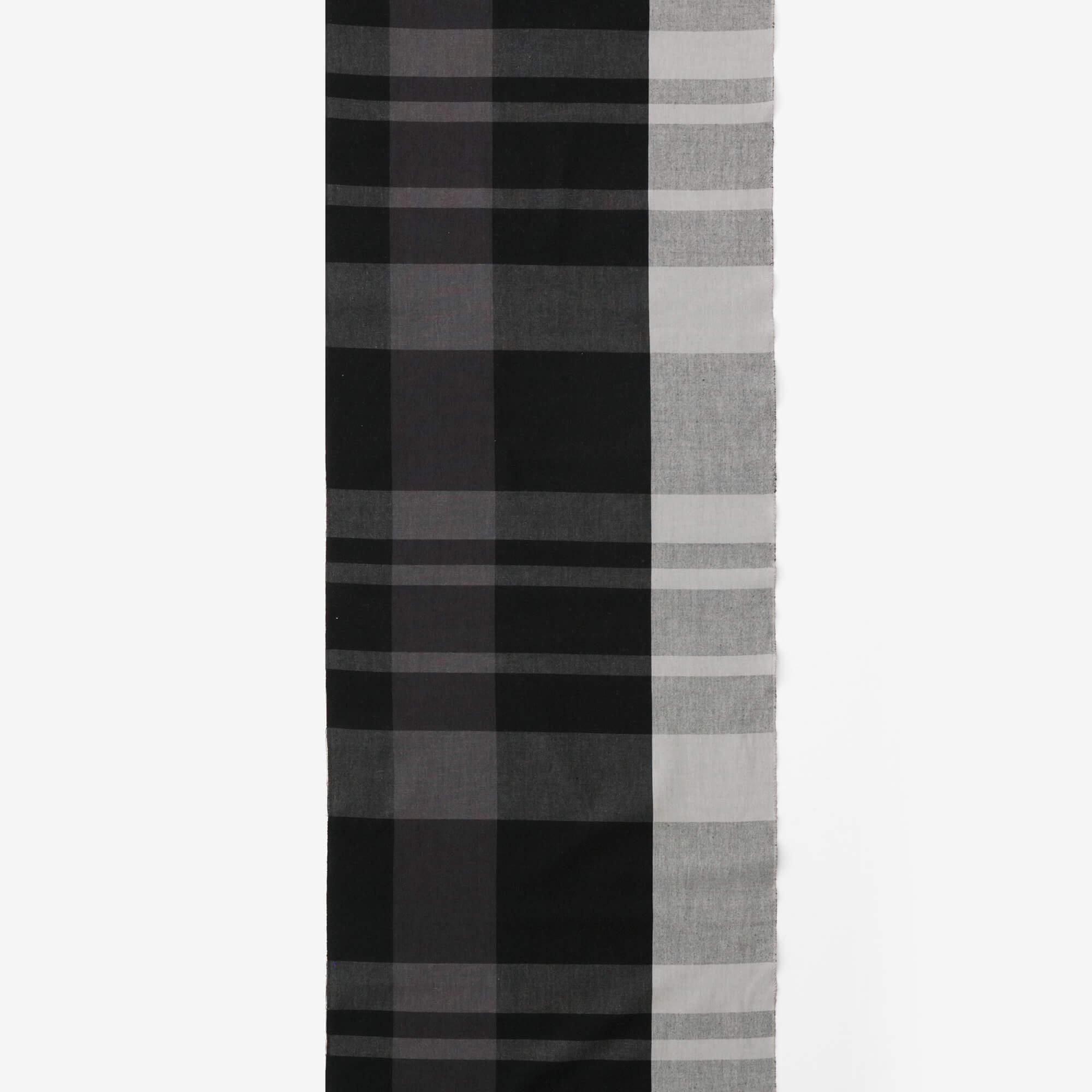 通过测量（ISE棉花，20/20） / Ujibashi晶格，木墨水（Mokuzumi）<50cm>出售的纺织品