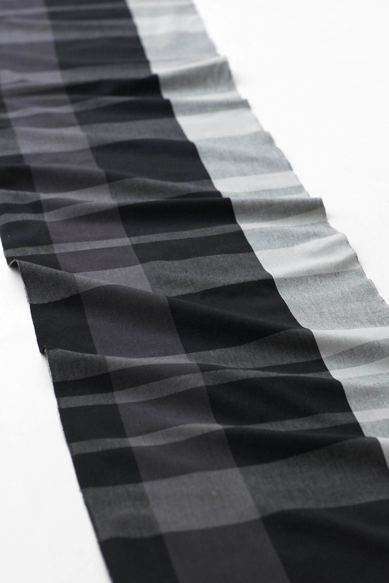 通过测量（ISE棉花，20/20） / Ujibashi晶格，木墨水（Mokuzumi）<50cm>出售的纺织品