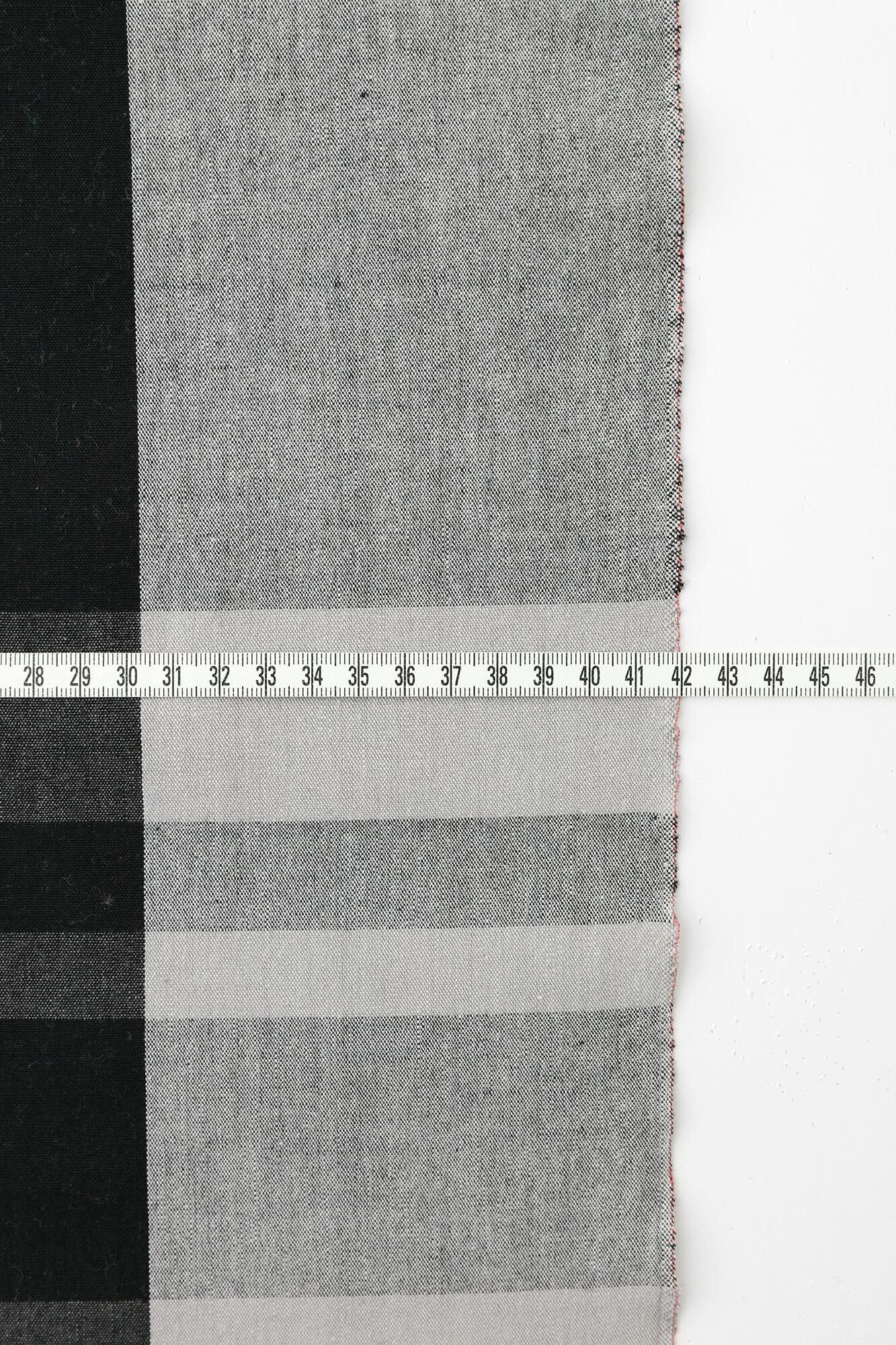 通过测量（ISE棉花，20/20） / Ujibashi晶格，木墨水（Mokuzumi）<50cm>出售的纺织品