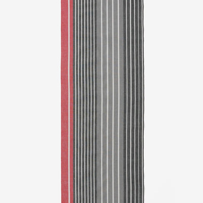 Textile  (Ise-momen cottonCotton 20/20)/Marble Stripes Dark brown <50cm>