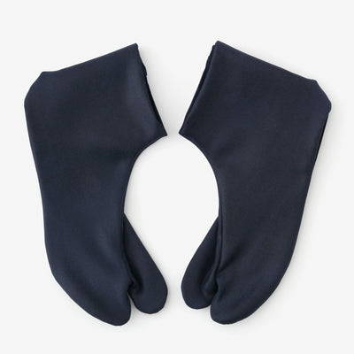 Faux Leather Tabi Socks for Tatami Room／Dark Blue