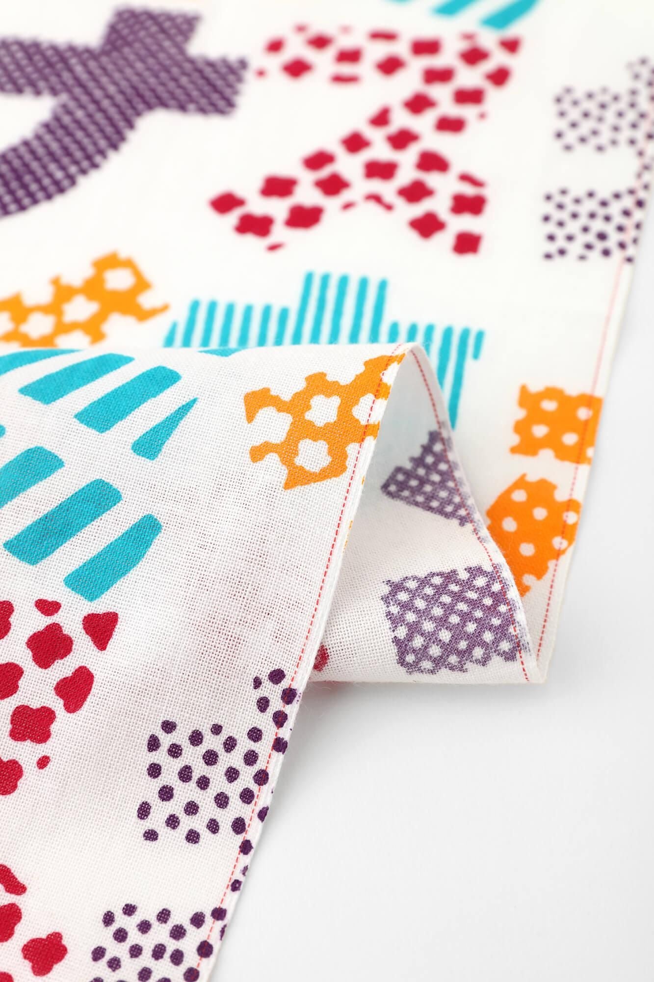 Ise Momen Textil-Tenugui (Hime-Länge)/Katakana