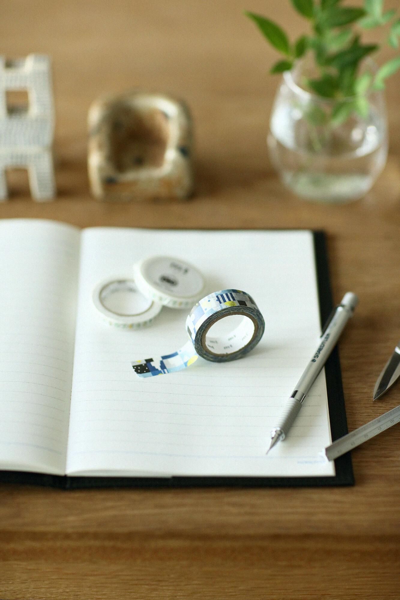 [온라인 전용]SOU・SOU× MT 텍스타일·주인달과 별[1.5cm 너비]