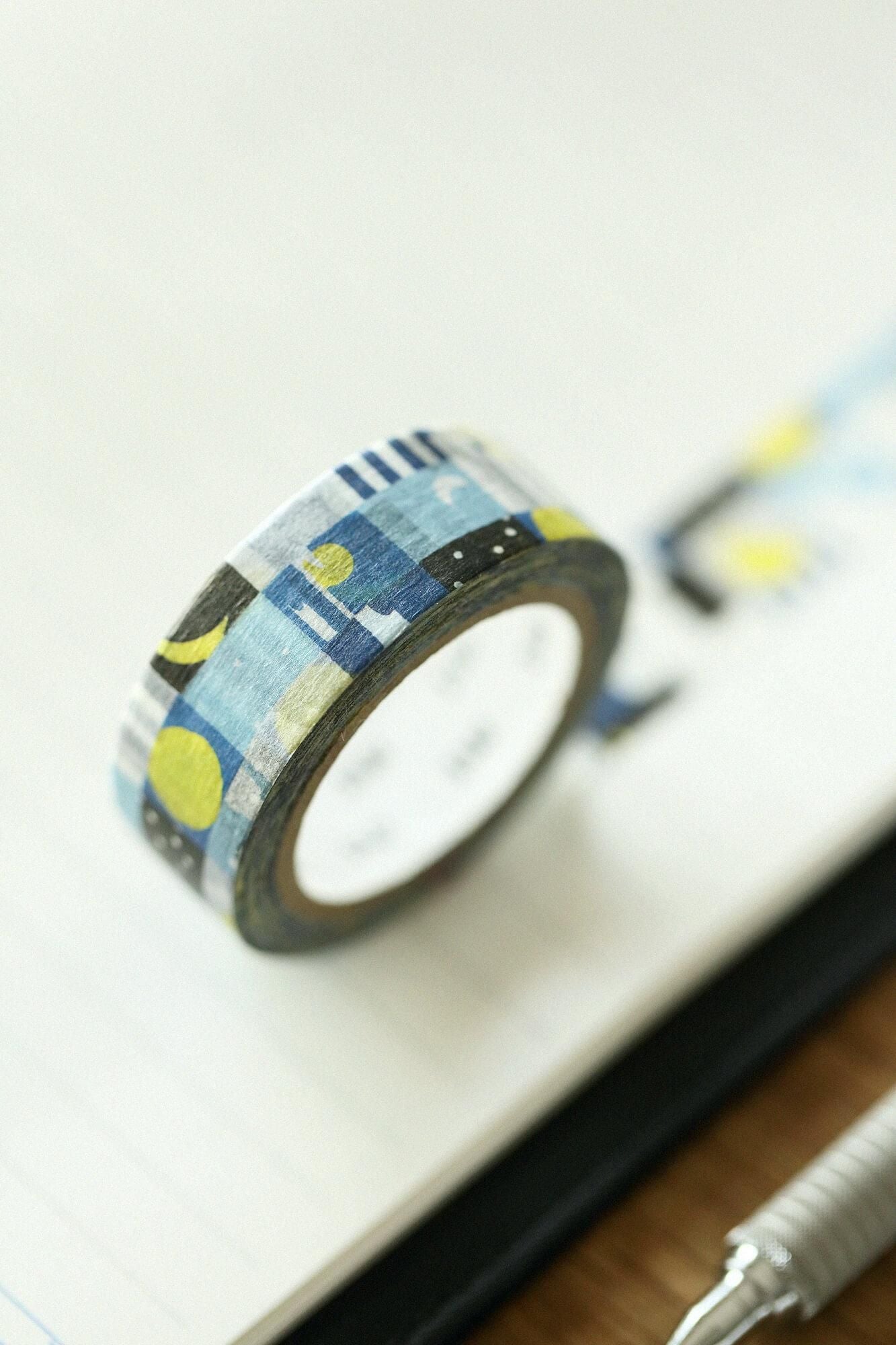 [온라인 전용]SOU・SOU× MT 텍스타일·주인달과 별[1.5cm 너비]