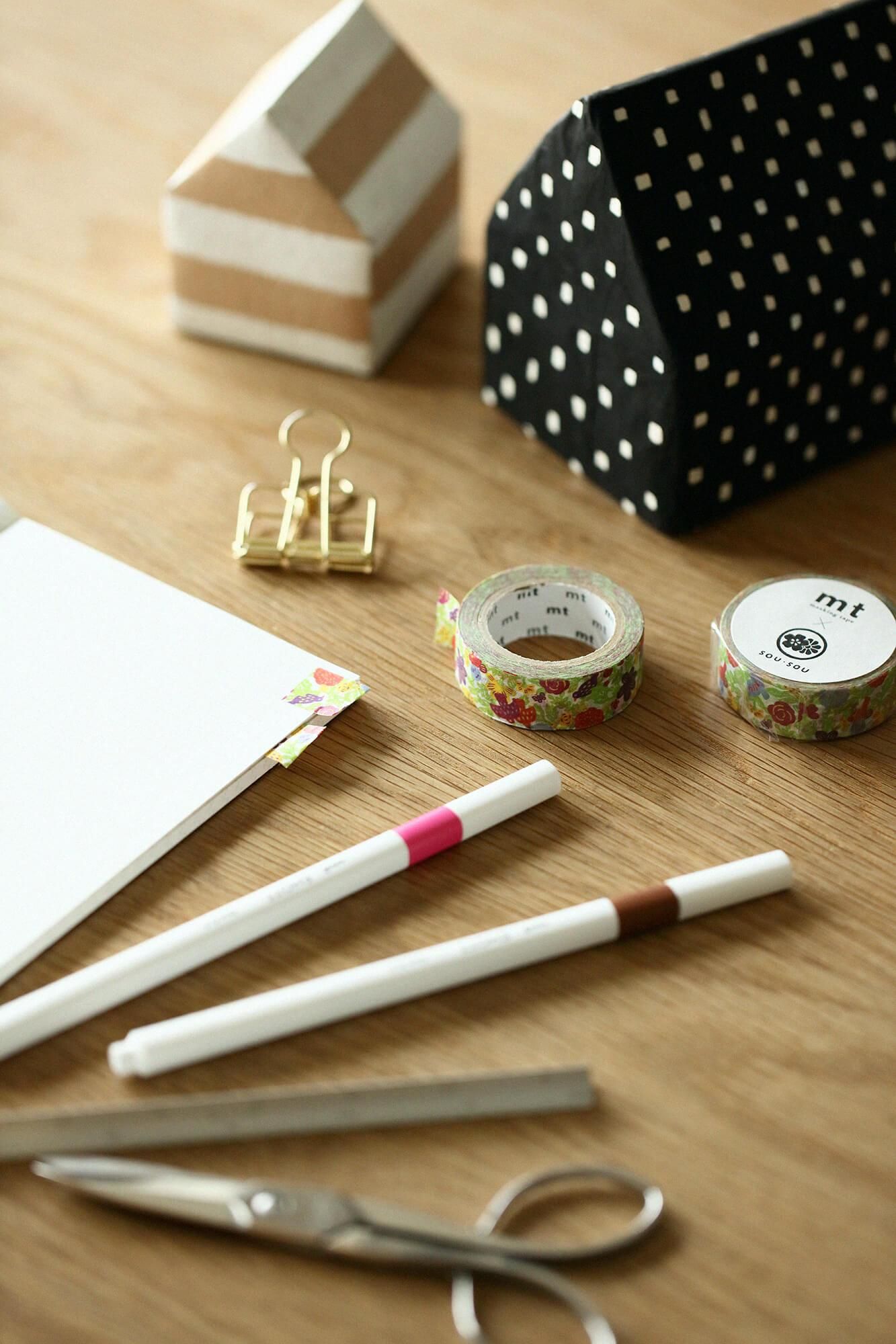 SOU・SOU× MT 텍스타일・ 마사지/테이크 [1.5cm 폭]