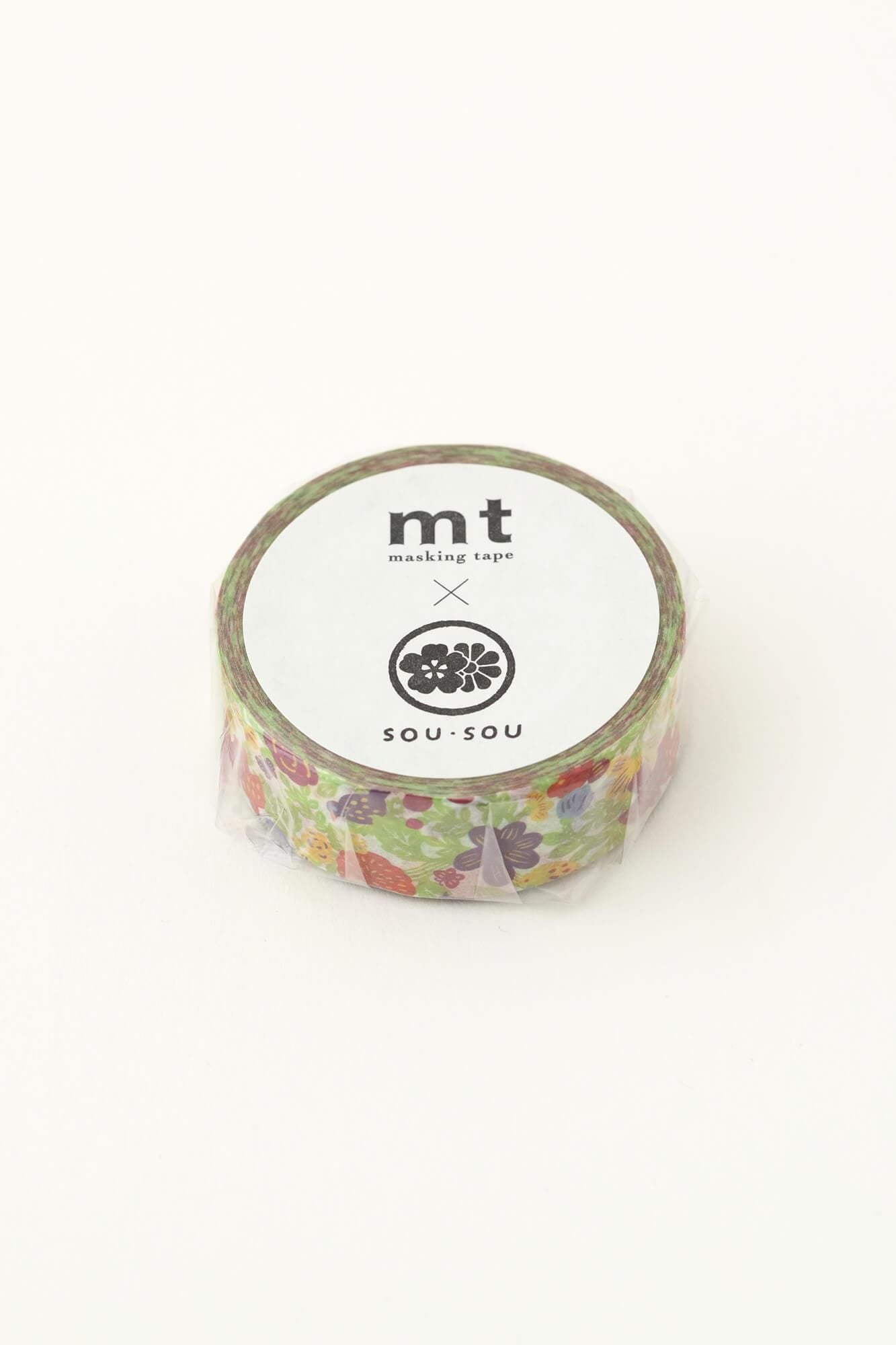 SOU・SOU× MT 텍스타일・ 마사지/테이크 [1.5cm 폭]