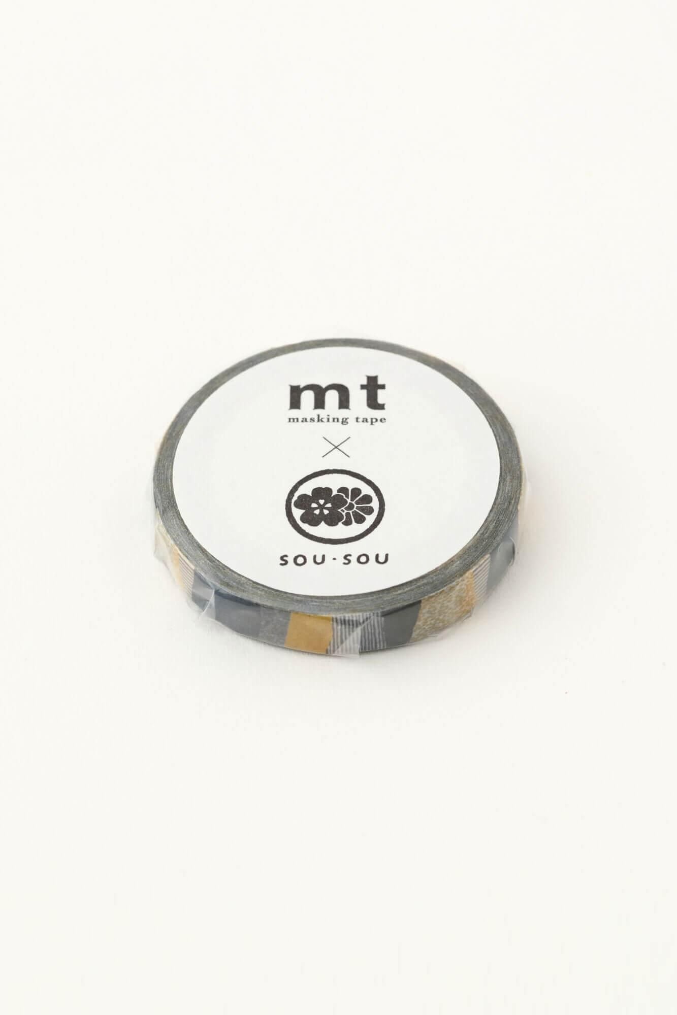 [nur Netto]SOU・SOU×mt Textile Master/Higashiyama Sanjuroppou Golden Field (Koganetake) [0,7 cm Breite]