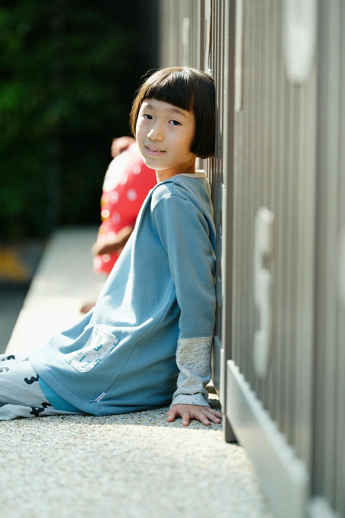 ●Urake verschiedene Ärmel Kataage/Blaugrün x Hellblau