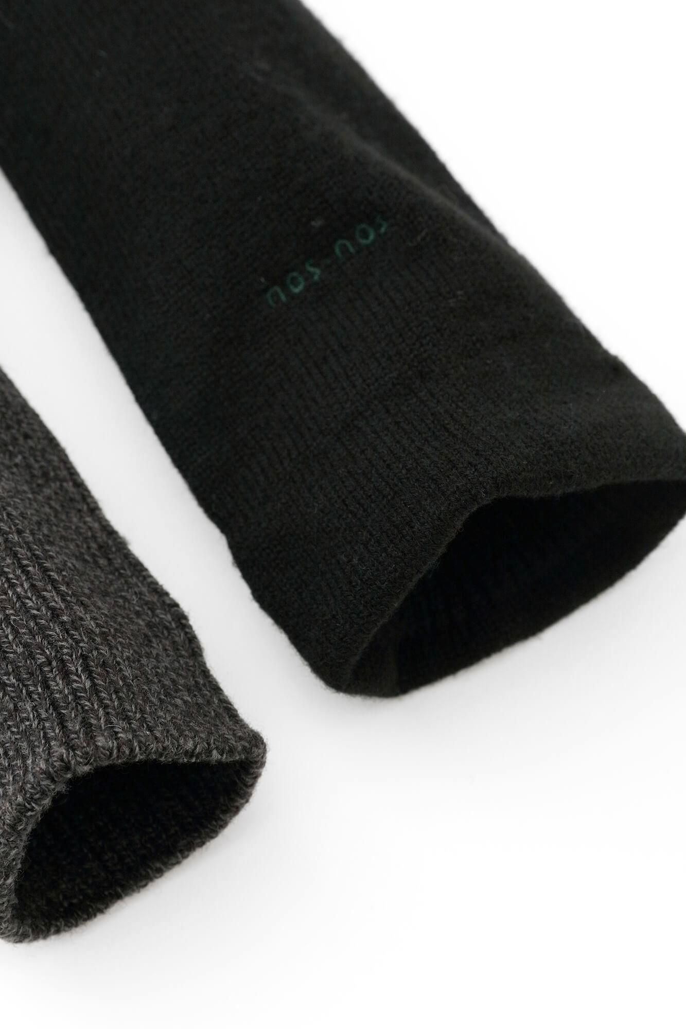Knit Leg Warmer / Black 2