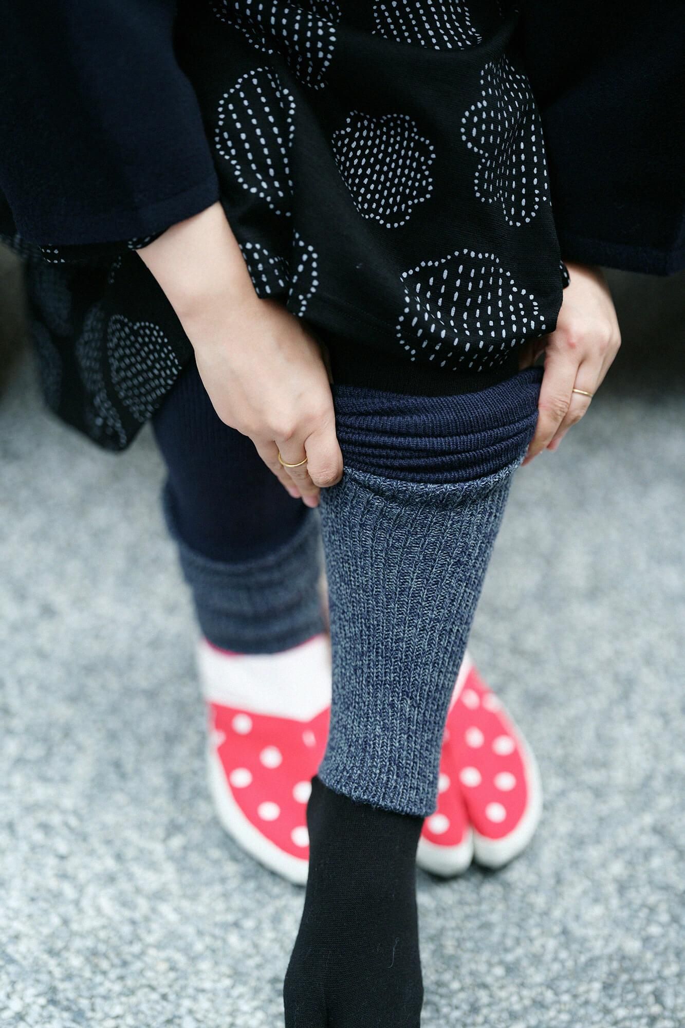 阿弥（あみ）はばき／留紺（とめこん）2