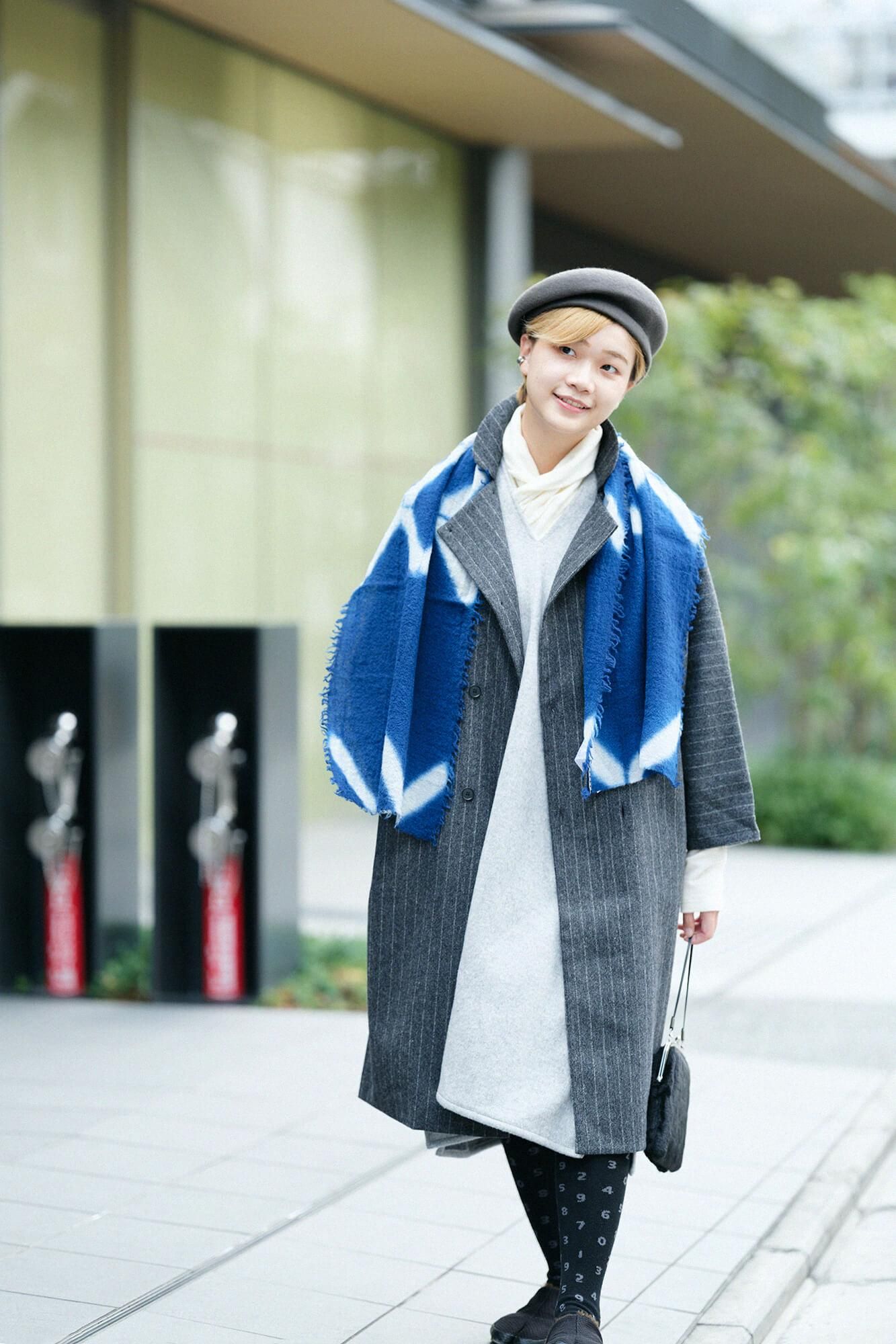 美品　SOU SOU　ソウソウ　薙刀被風袷　なぎなたひふあわせ　コート　黒 薙刀被風 袷