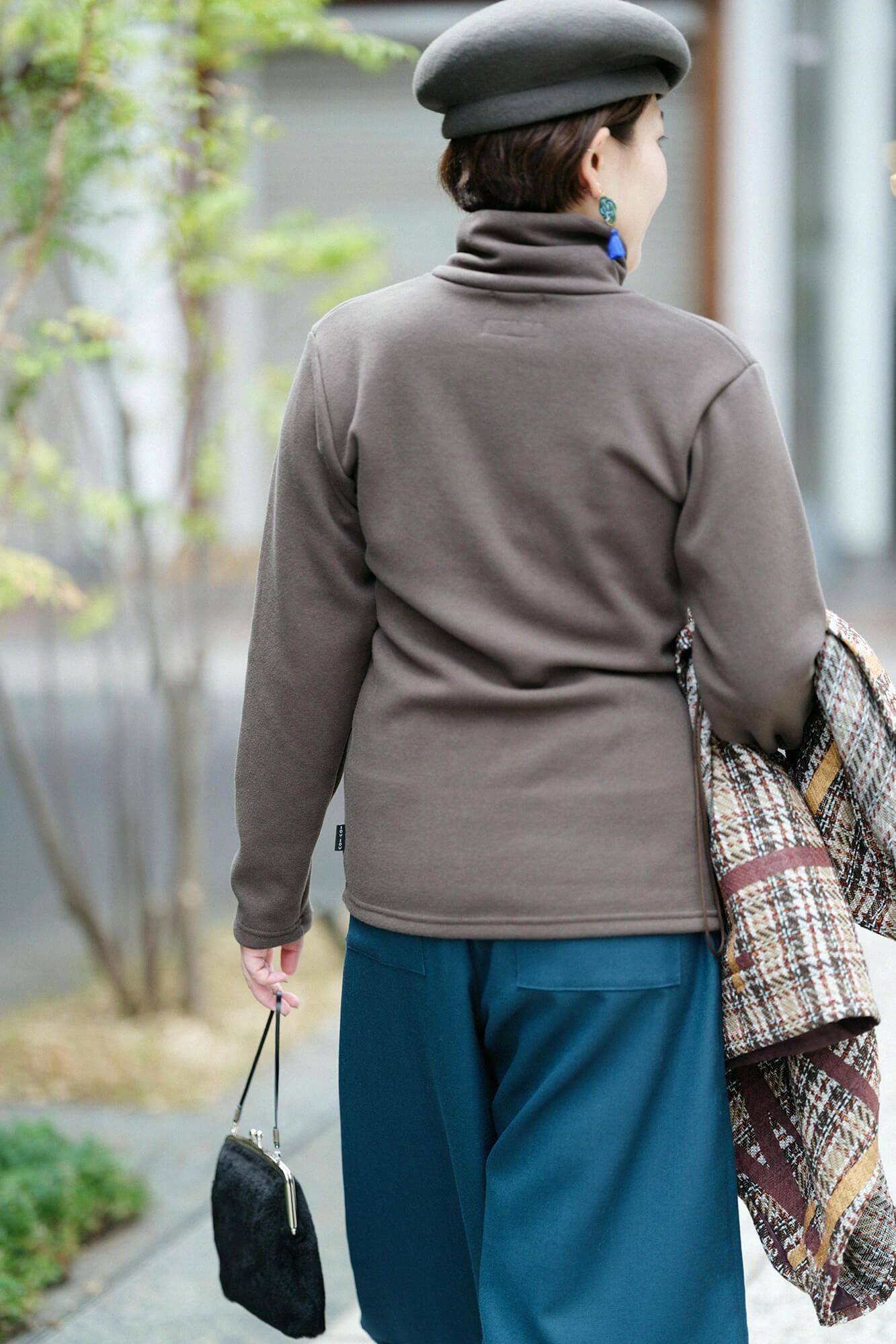 [Nur im Internet verfügbar] Ura Boa Ami (Ami) Kragenwickel Jiban/Kobicha