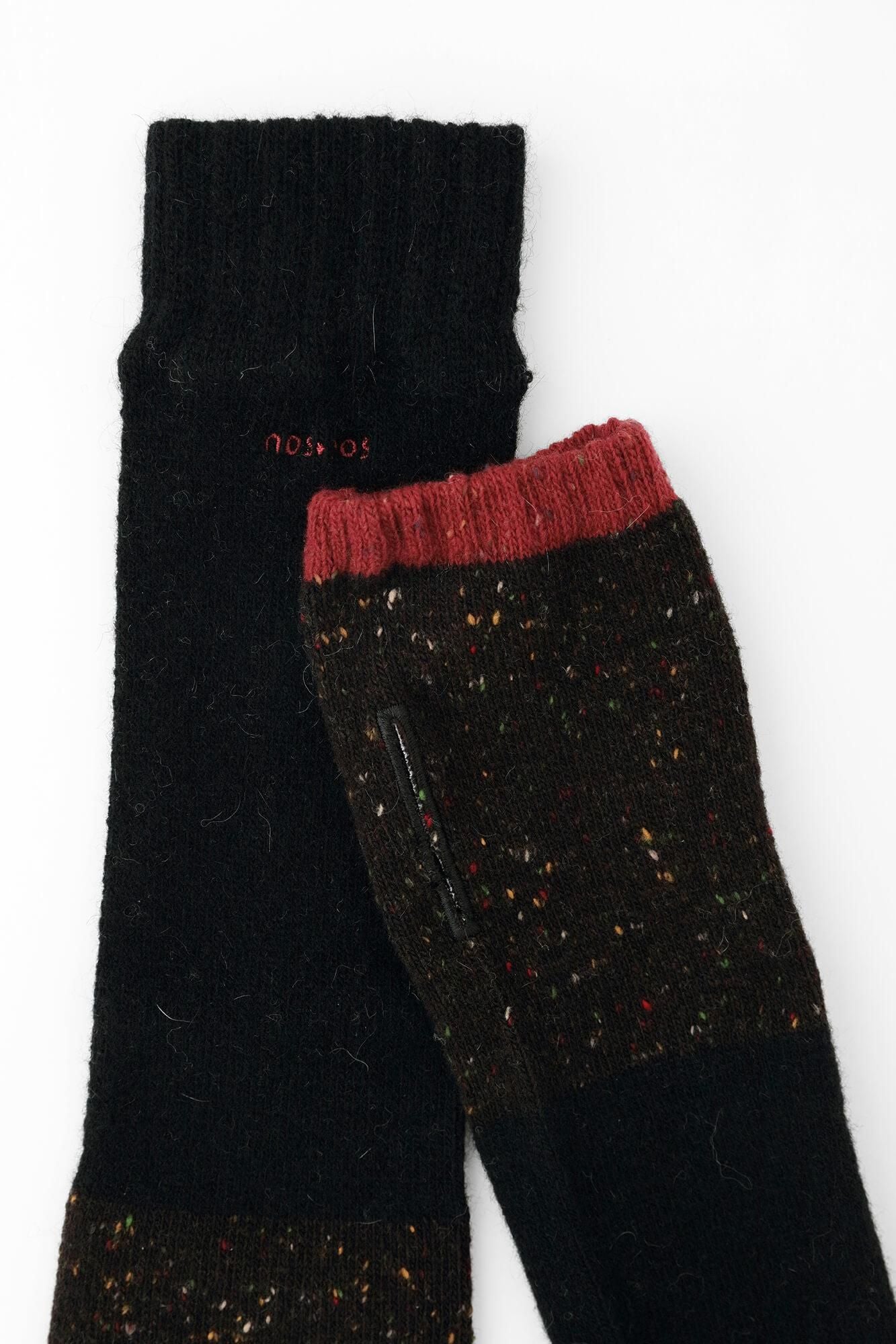 Angora Blend Arm Cover／/ Dark Red