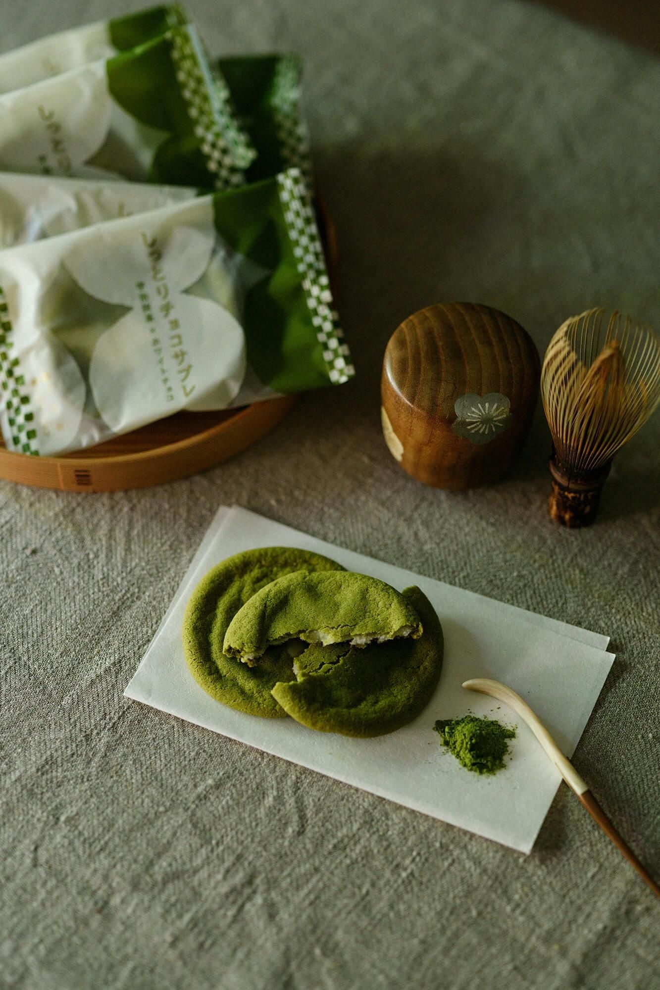 Itoken×SOU・SOU / Moist Chocolate Sablé Uji Matcha×White Chocolate (Box of 5 pcs)