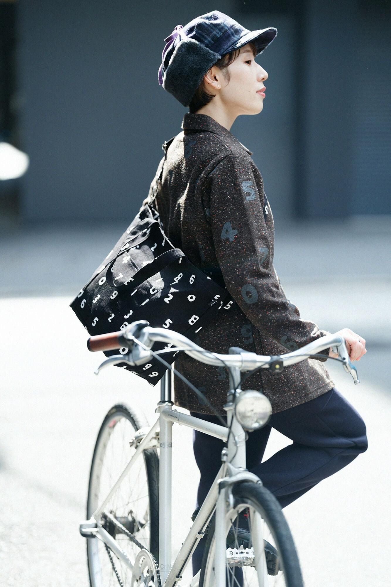 2WAY BIKE 托特包／SO-SU-U十數 黑色