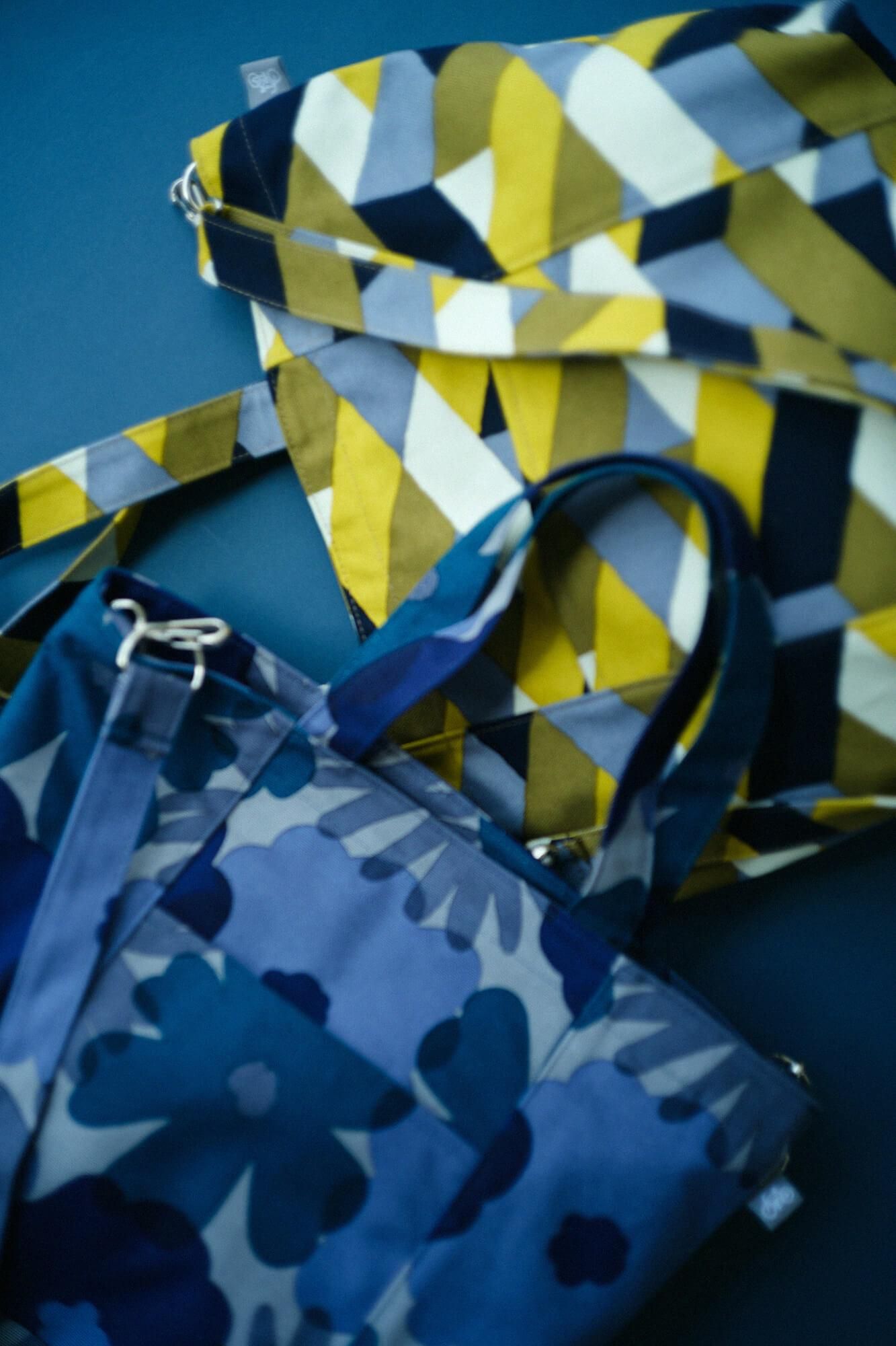 2WAY Multicolored BIKE Tote / Oraka Multicolored 2