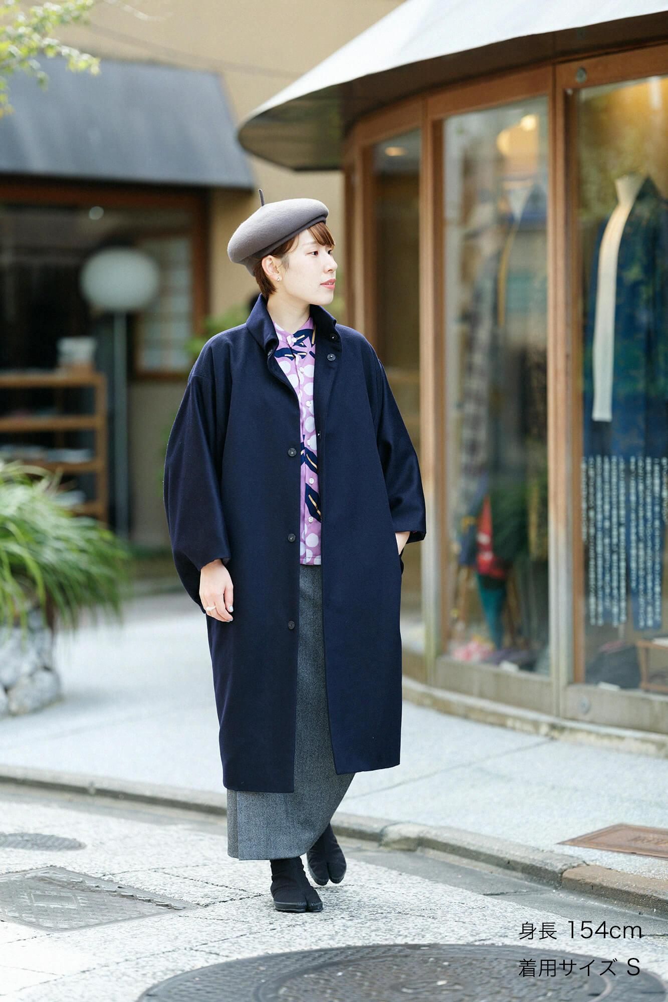 角袖外套 袷（かくそでがいとう あわせ）