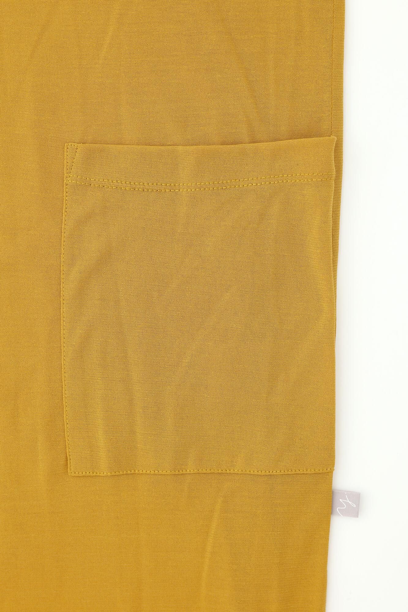 CSS Cotton Long Cardigan / Mustard Color