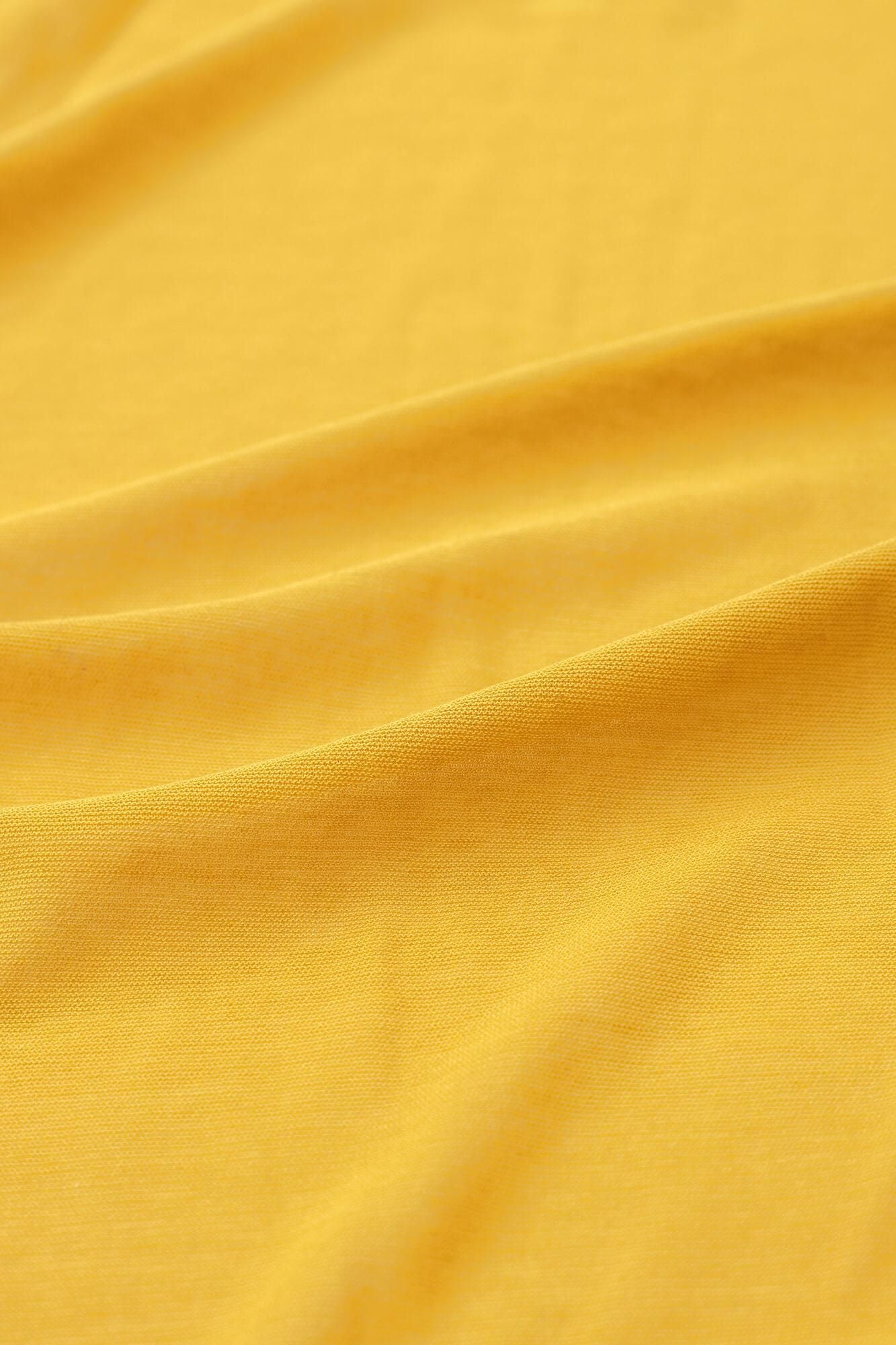 CSS Cotton Long Cardigan / Mustard Color