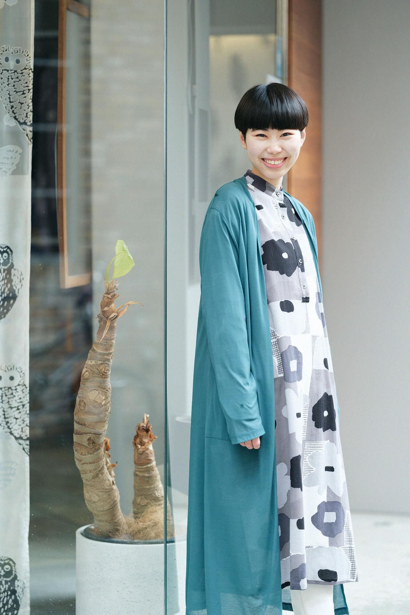 CSS Cotton Long Cardigan / Teal Color