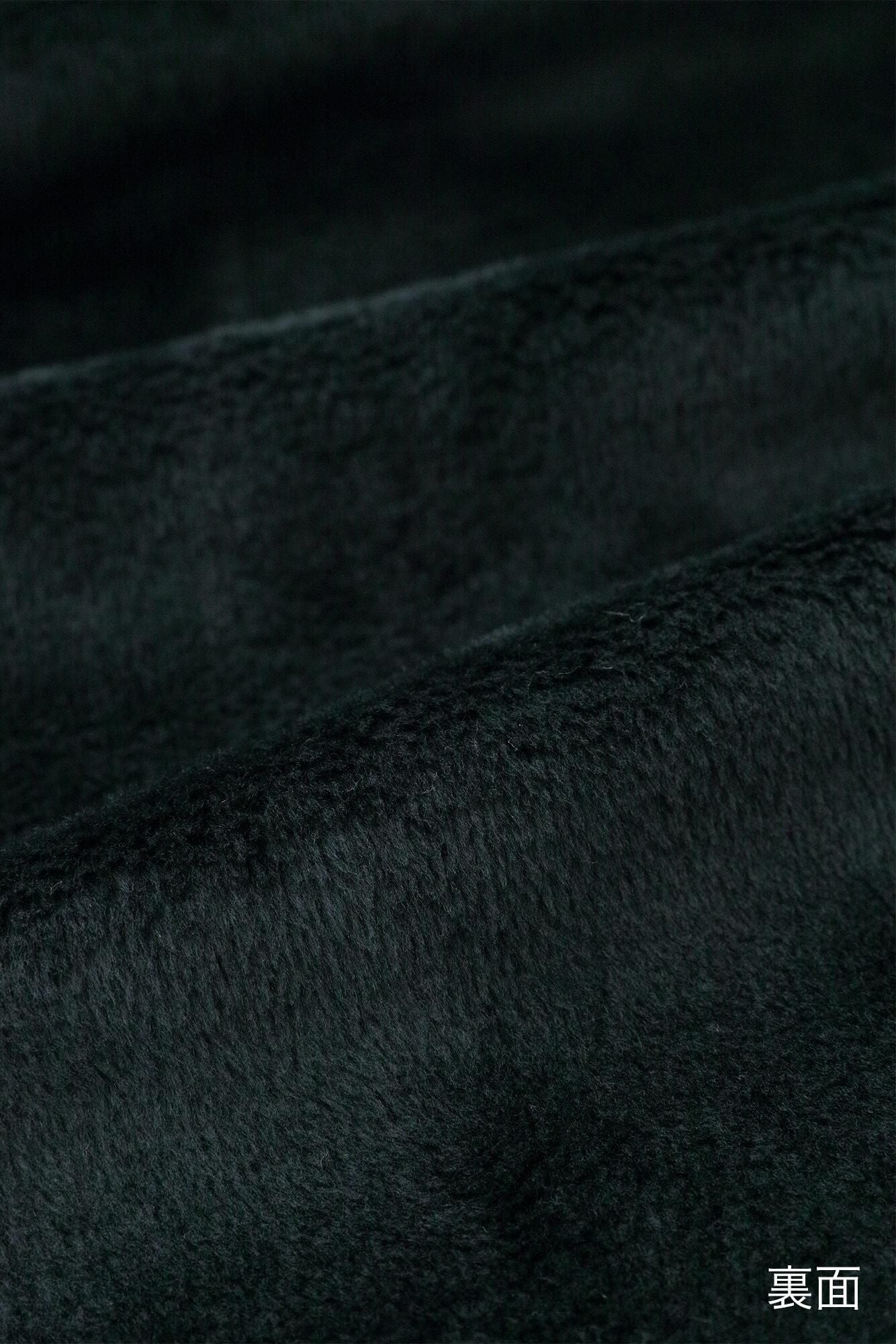 [仅在线] BOA编织衬里高脖子Blouson/Dark Navy X So-Su-U