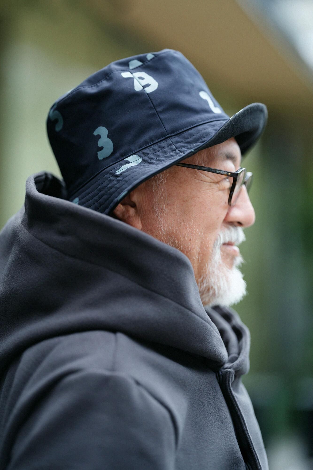 雙面用 漁夫帽／SO-SU-U十數 暗藍色