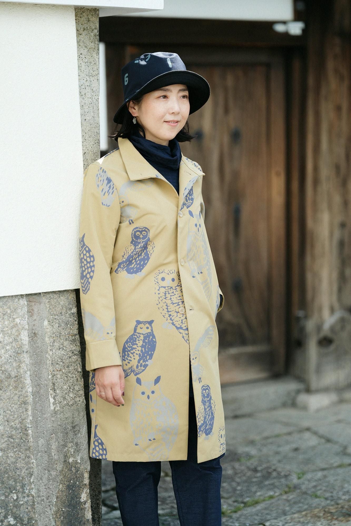 雙面用 漁夫帽／SO-SU-U十數 暗藍色