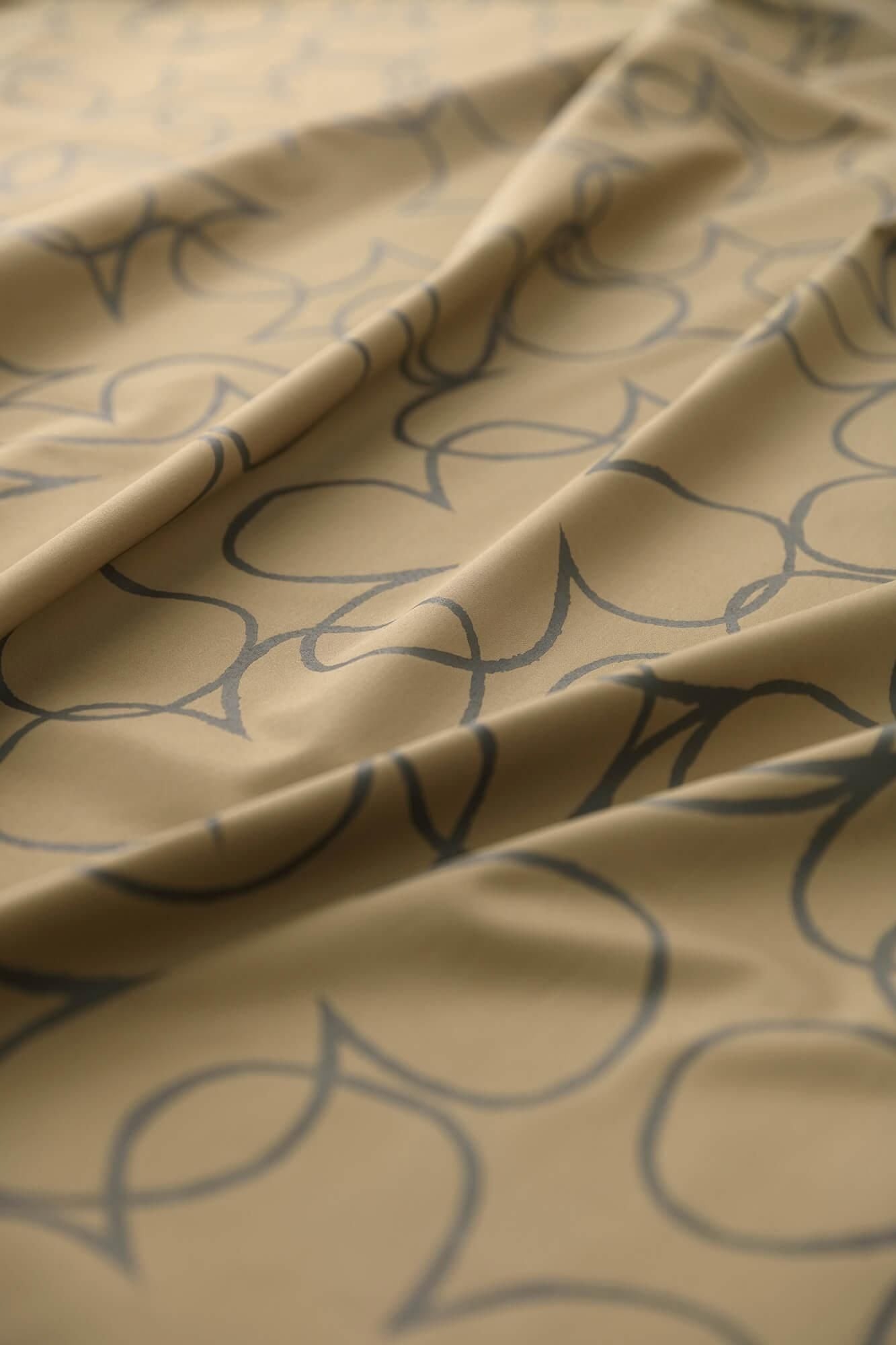 按重量出售的纺织品（SOU・SOU 弹力缎）/幸福缘<50cm>