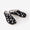 Split Toe Tabi Slip-on / SO-SU-U Kon Black × White