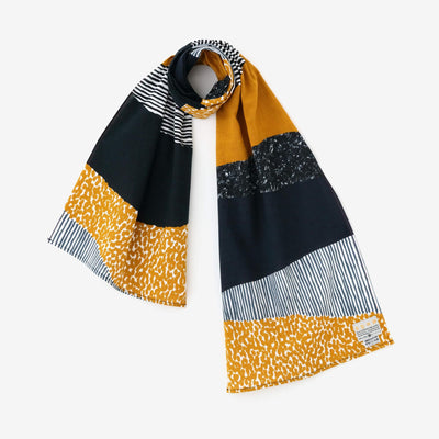 Isemomen Cotton neck / Higashiyama Scarf Golden Field 2