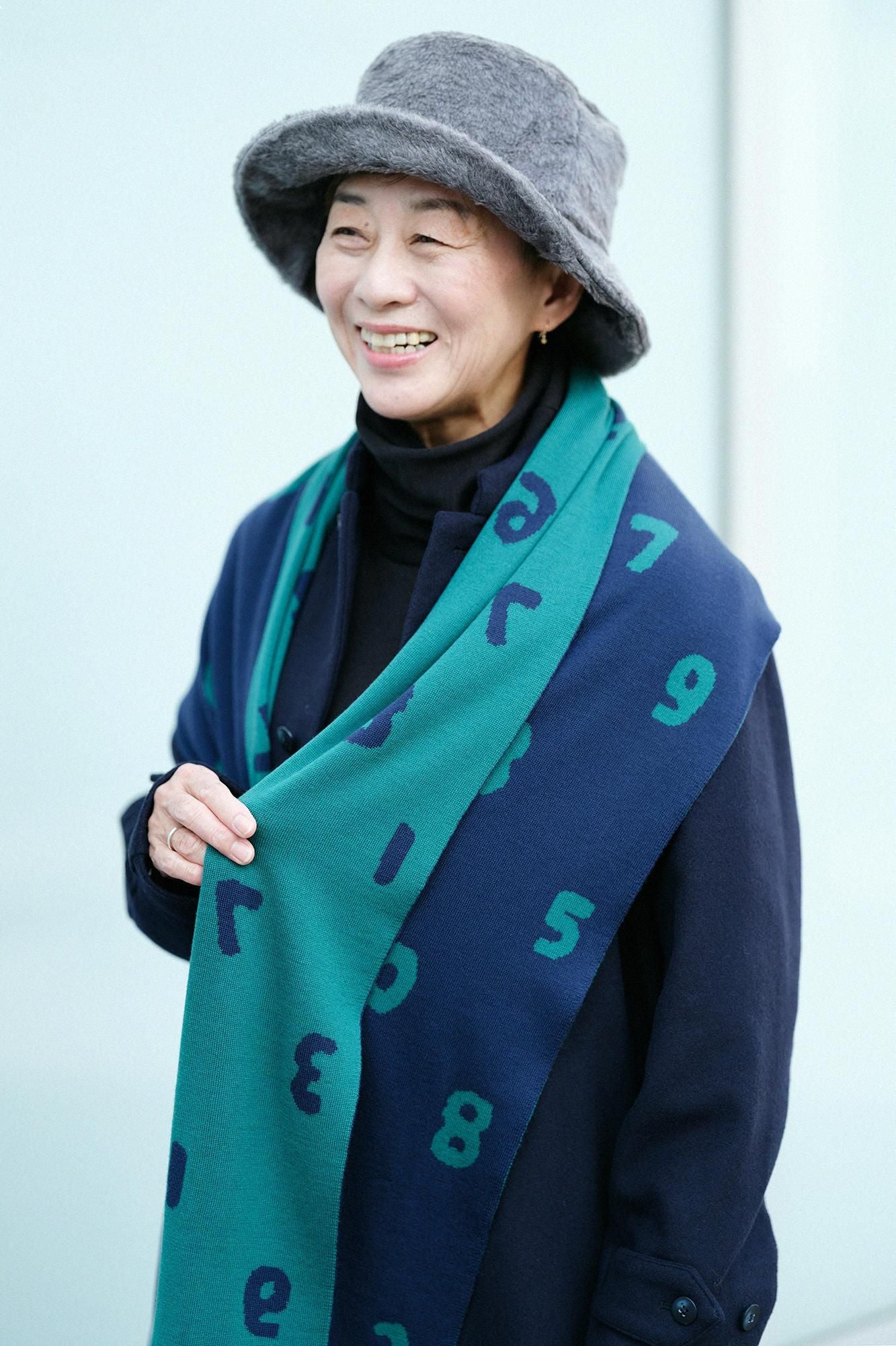 【預購】仿毛漁夫帽／深鉛色×SO-SU-U十數 昆（※預計於12月9日左右發貨）