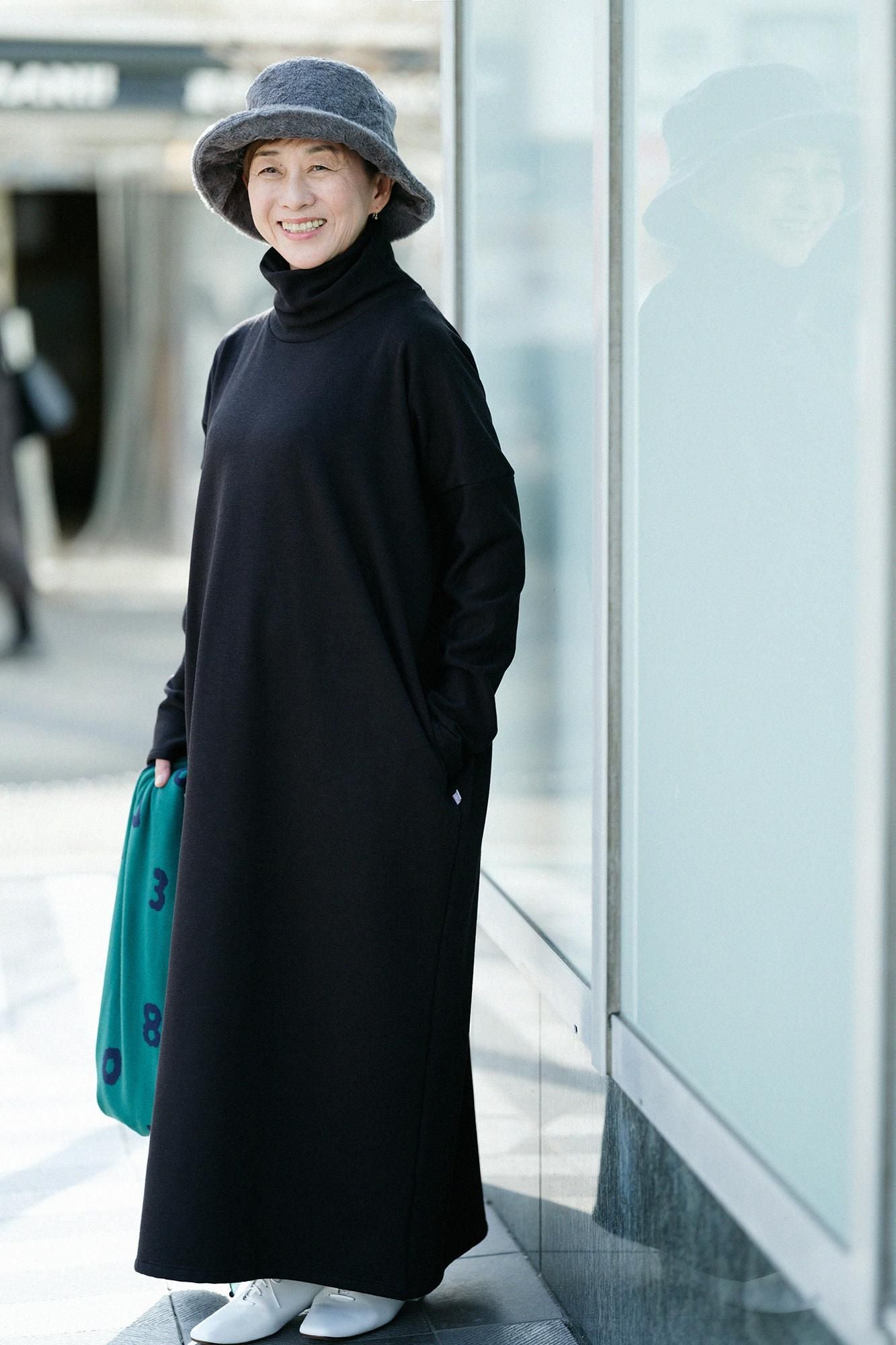 【預購】仿毛漁夫帽／深鉛色×SO-SU-U十數 昆（※預計於12月9日左右發貨）