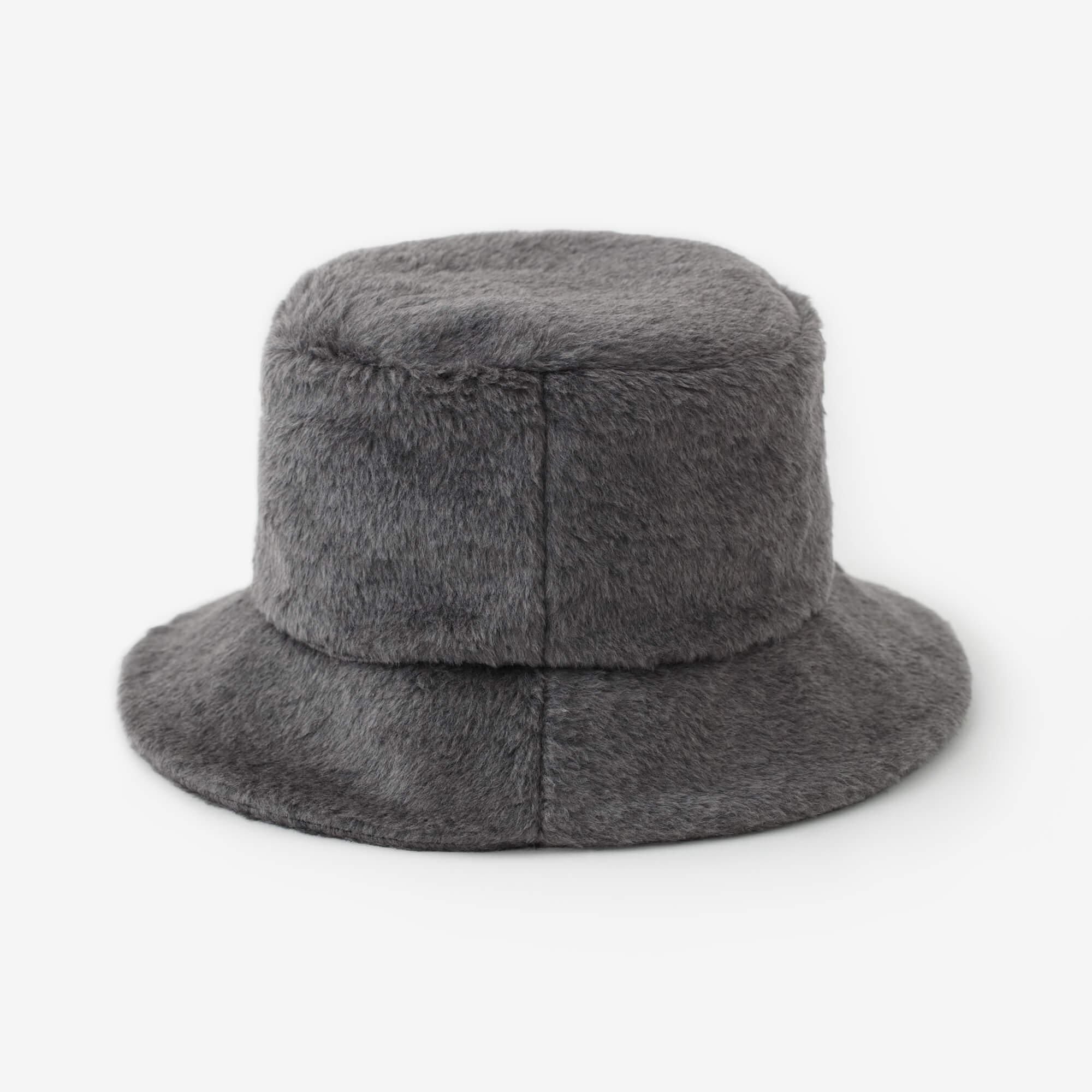 【預購】仿毛漁夫帽／深鉛色×SO-SU-U十數 昆（※預計於12月9日左右發貨）