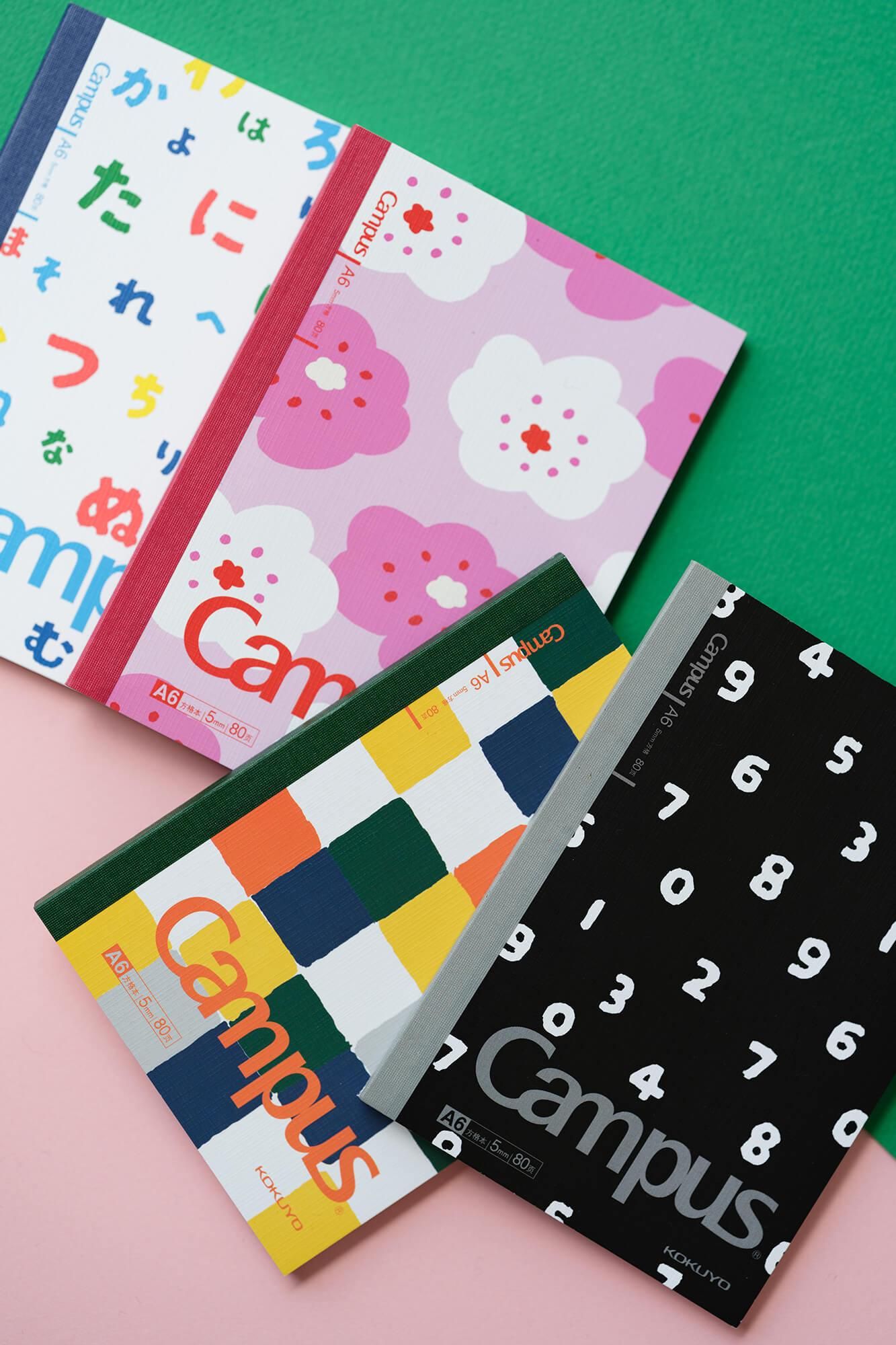 SOU・SOU ×KOKUYO Campus 筆記本無線裝訂 A6 尺寸 / SO-SU-U十數套組