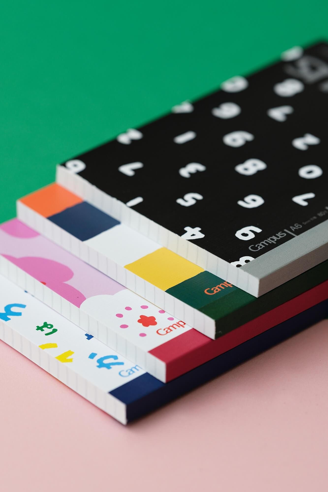 SOU・SOU ×KOKUYO Campus 筆記本無線裝訂 A6 尺寸 / SO-SU-U十數套組