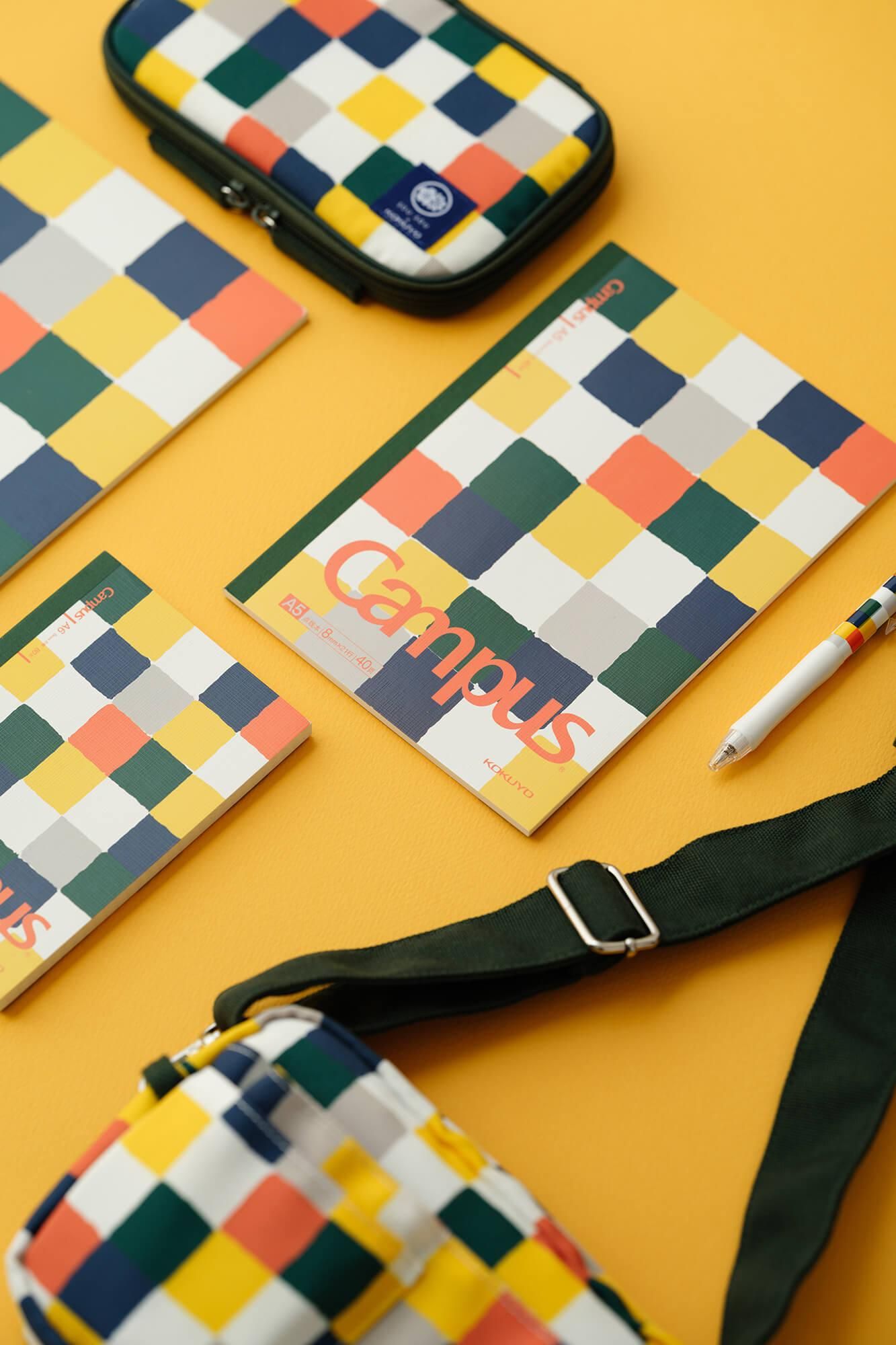 SOU・SOU ×KOKUYO Campus 筆記本無線裝訂 A5 尺寸 / SO-SU-U十數套組