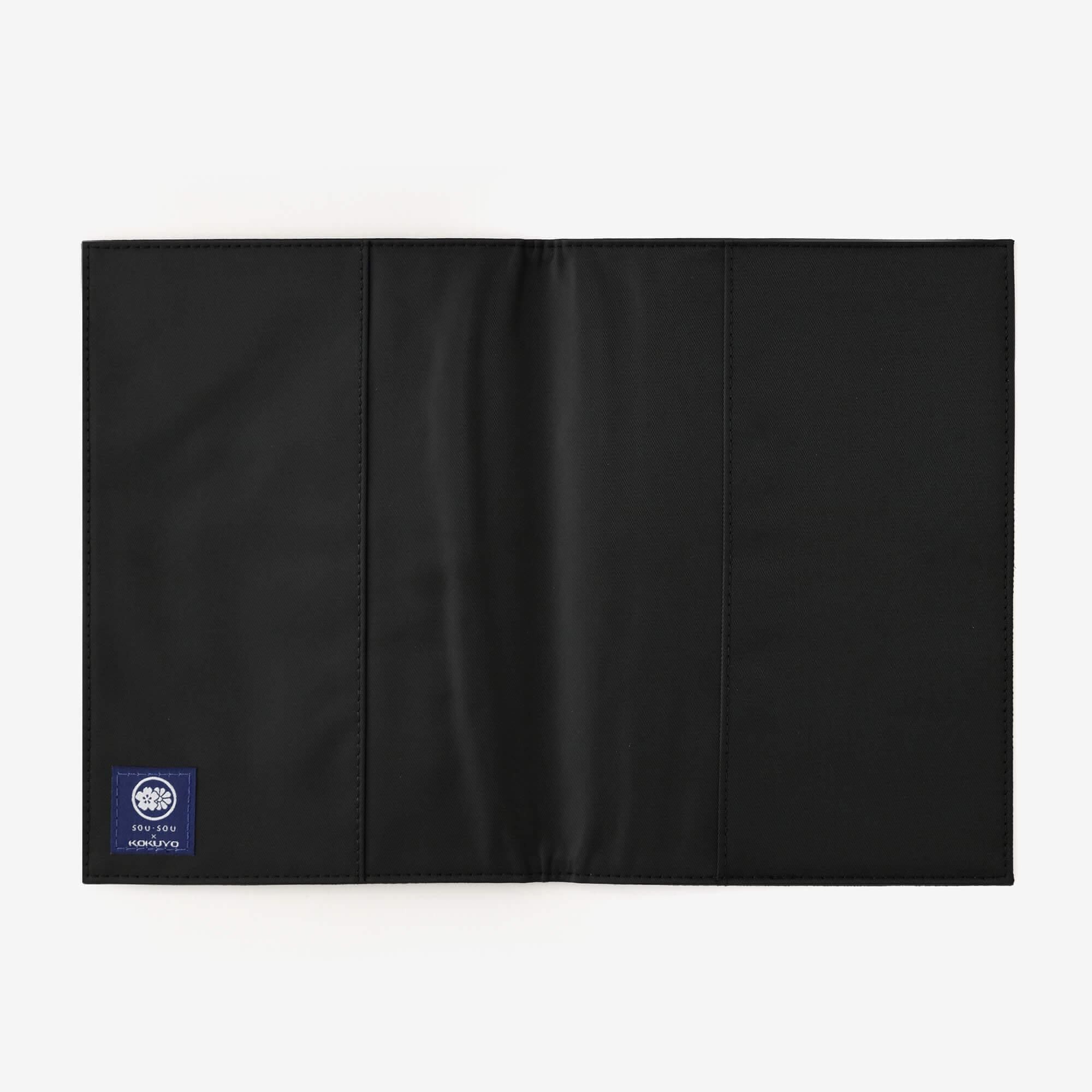 SOU・SOU× KOKUYO Notizbuchhülle im A5-Format/SO-SU-U Nurebairo (Nurebairo)