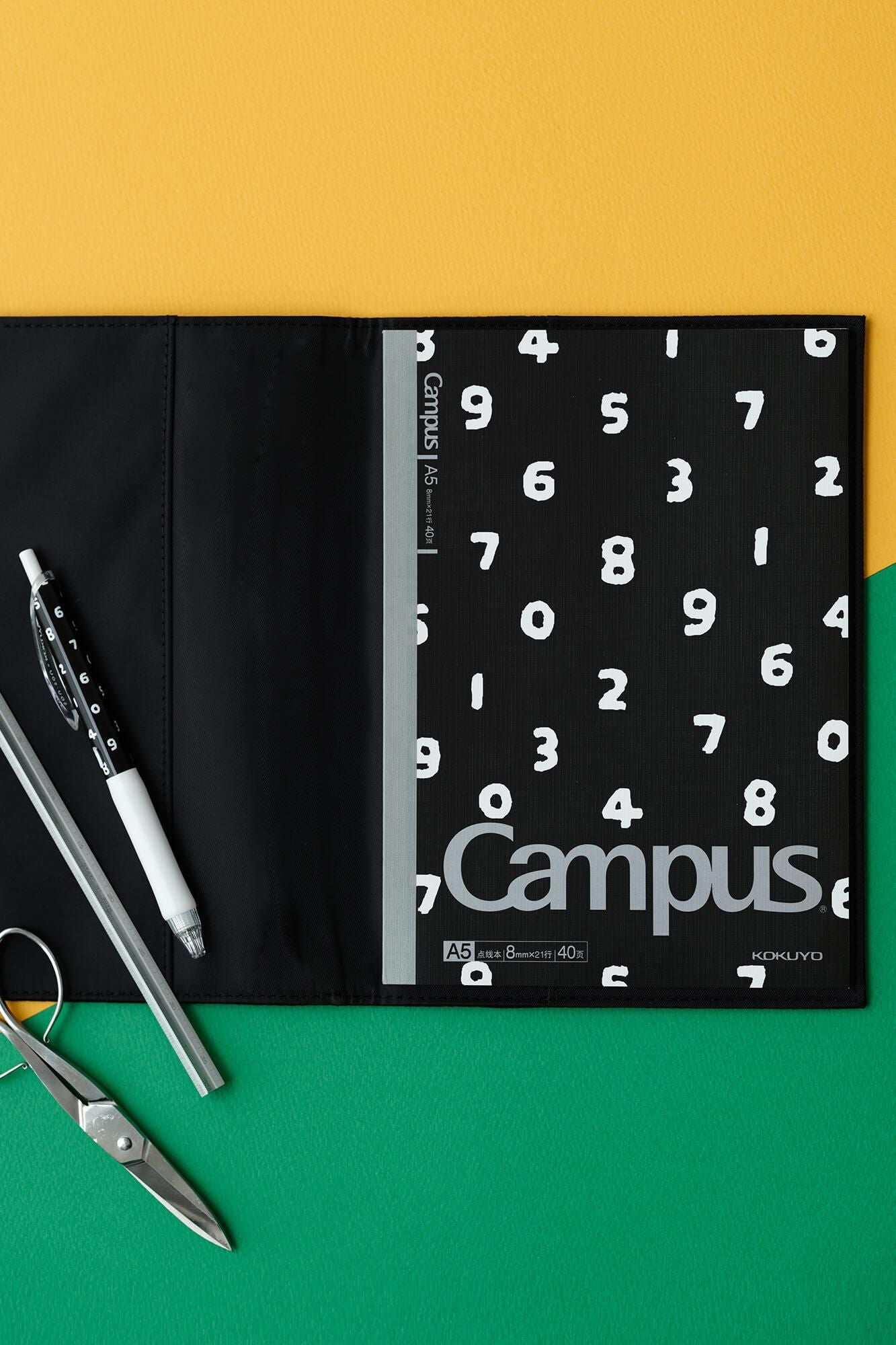 SOU・SOU× KOKUYO Notizbuchhülle im A5-Format/SO-SU-U Nurebairo (Nurebairo)