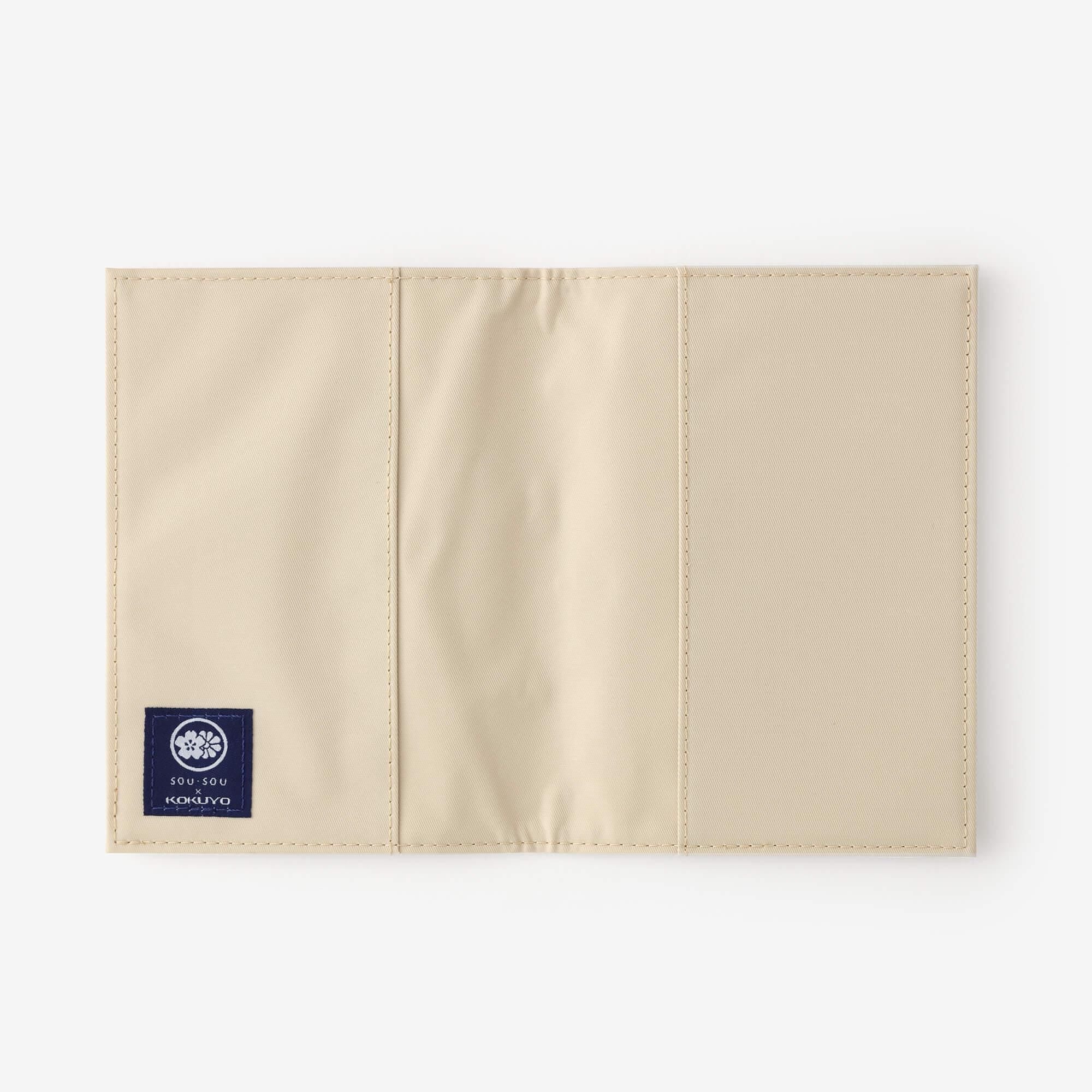 SOU・SOU×kokuyo笔记本封面A6尺寸/颜色都不同