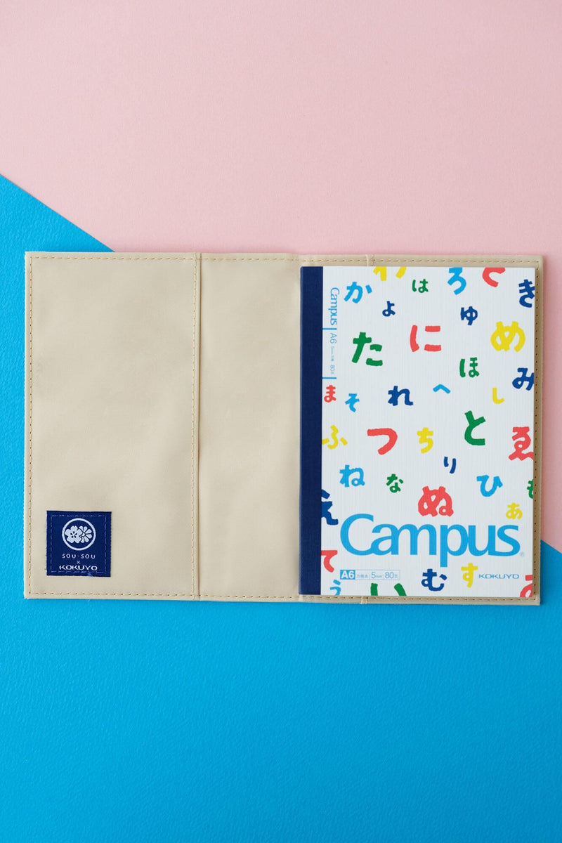 SOU・SOU×GorgeousKuyo Notebook cover・Loose Leaf Case