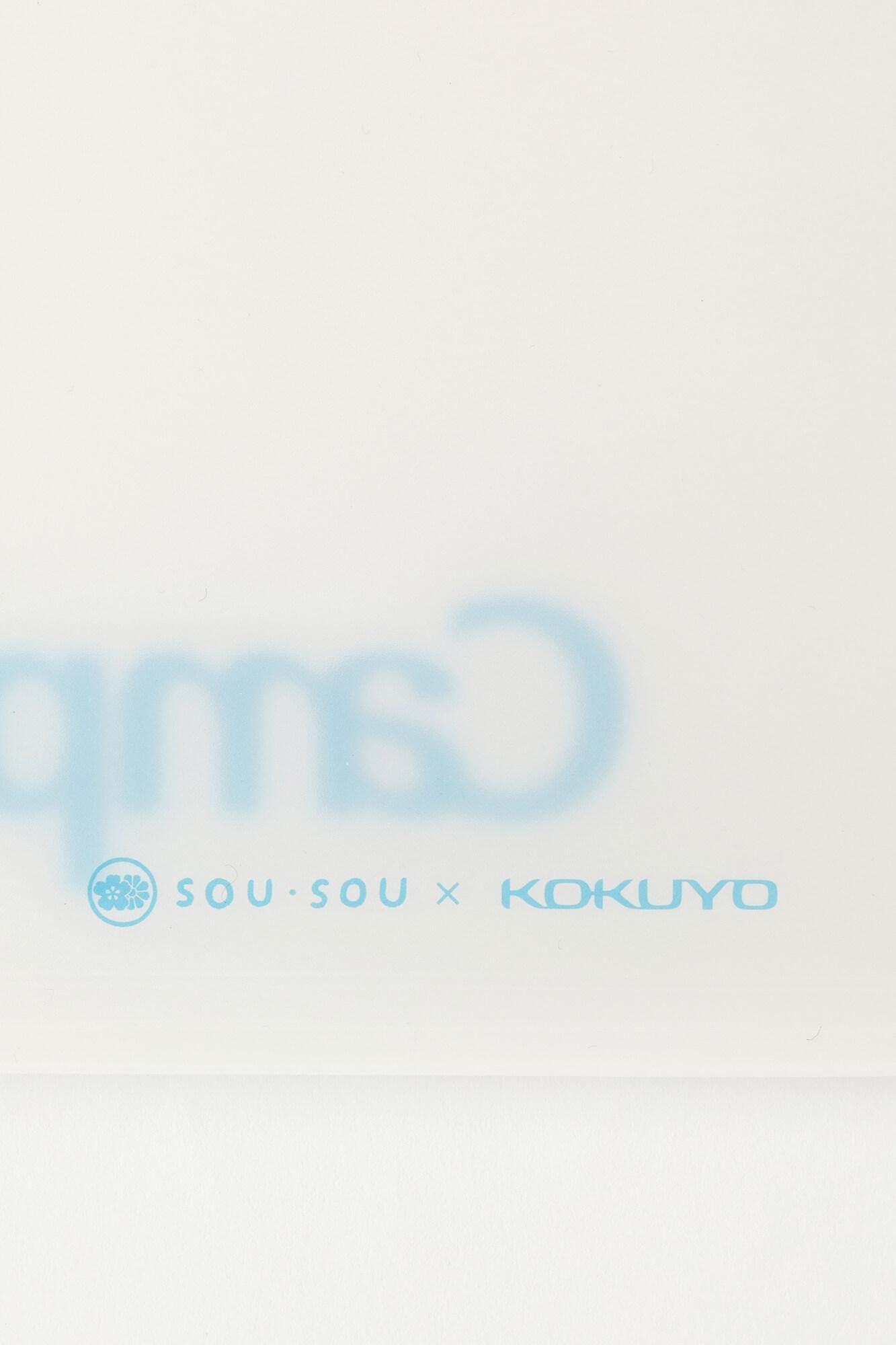 SOU・SOU×kokuyo散叶盒/颜色都不同