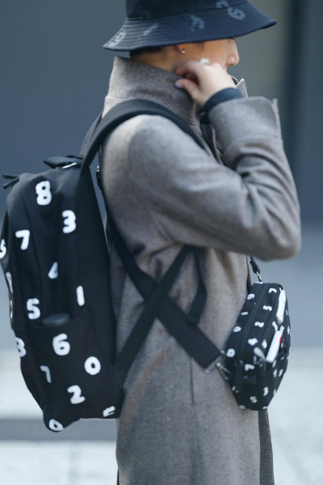 SOU・SOU×コクヨ バッグインバッグ／SO-SU-U 濡羽色（ぬればいろ）