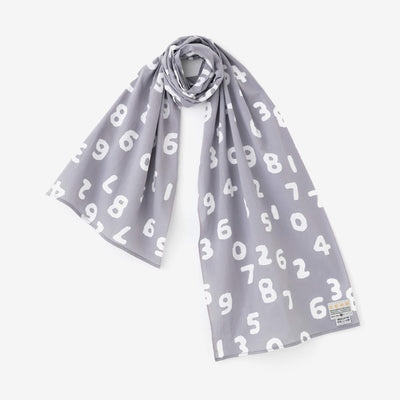 伊勢木棉圍巾／SO-SU-U十數 昆淡灰色2